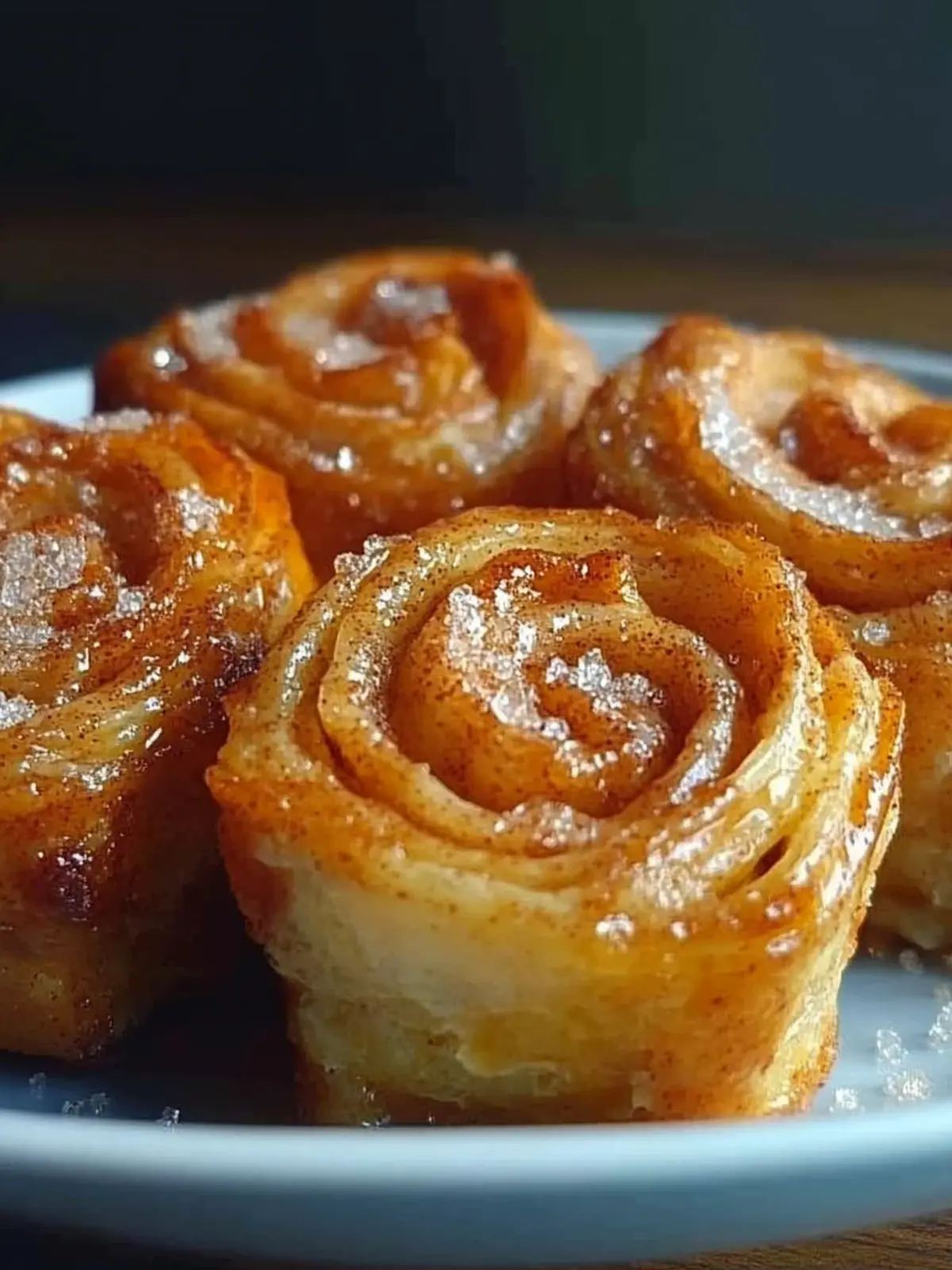 Crispy Cinnamon Sugar Tortilla Rolls in Just 12 Minutes! 3 Cinnamon Sugar Tortilla Rolls