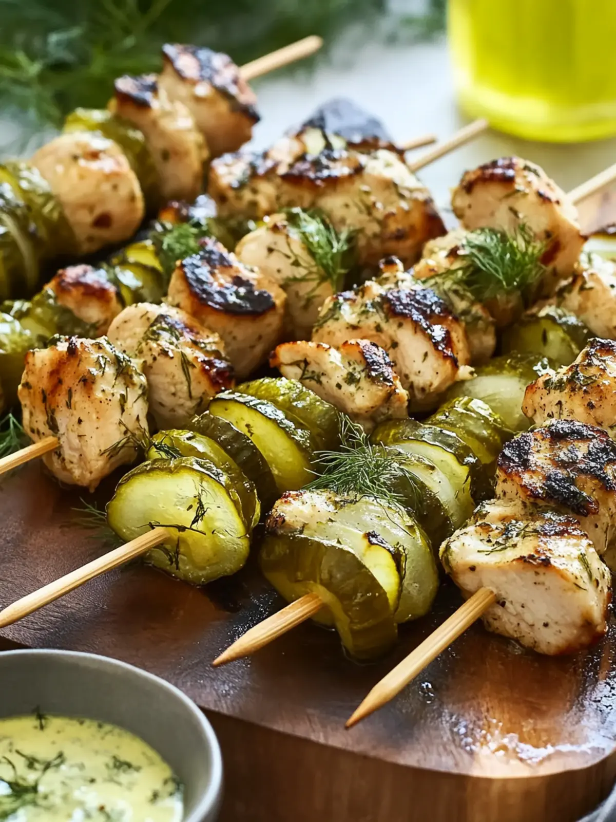 Dill Pickle Chicken Skewers That'll Wow Your Taste Buds 3 Dill Pickle Chicken Skewers