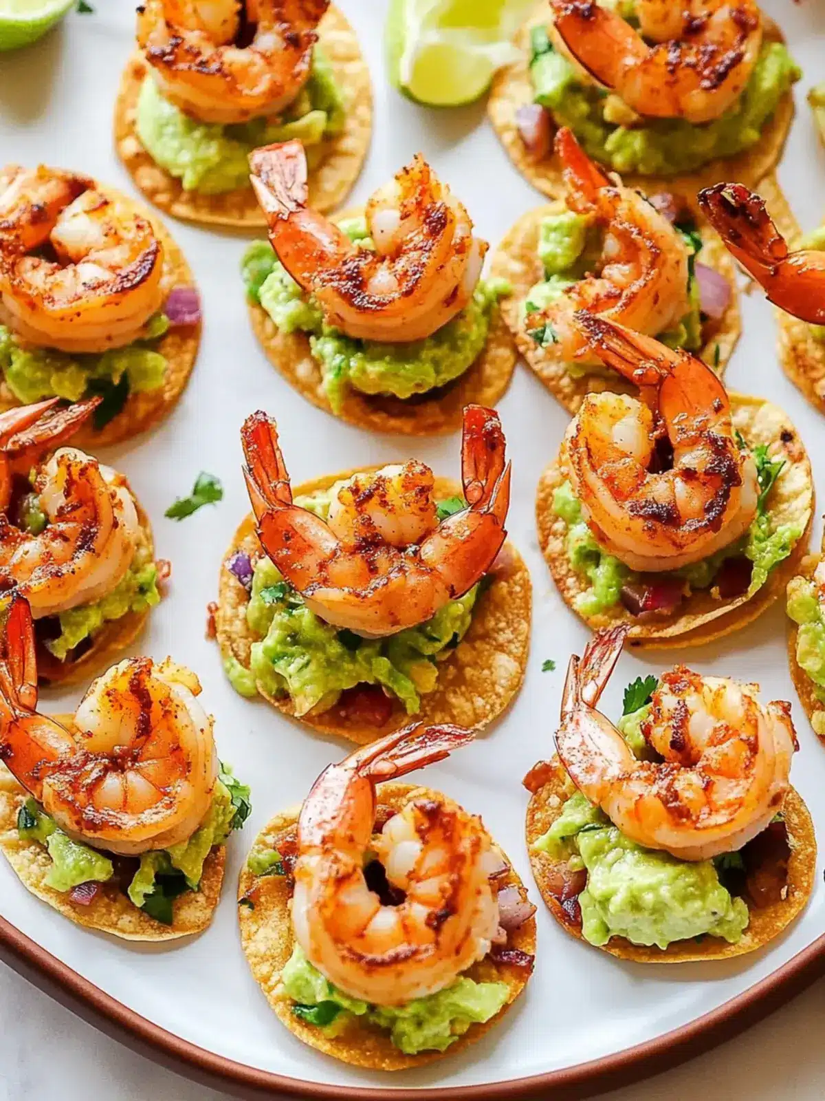 Zesty Shrimp Tostada Bites for Your Summer Gatherings 4 Shrimp Tostada Bites