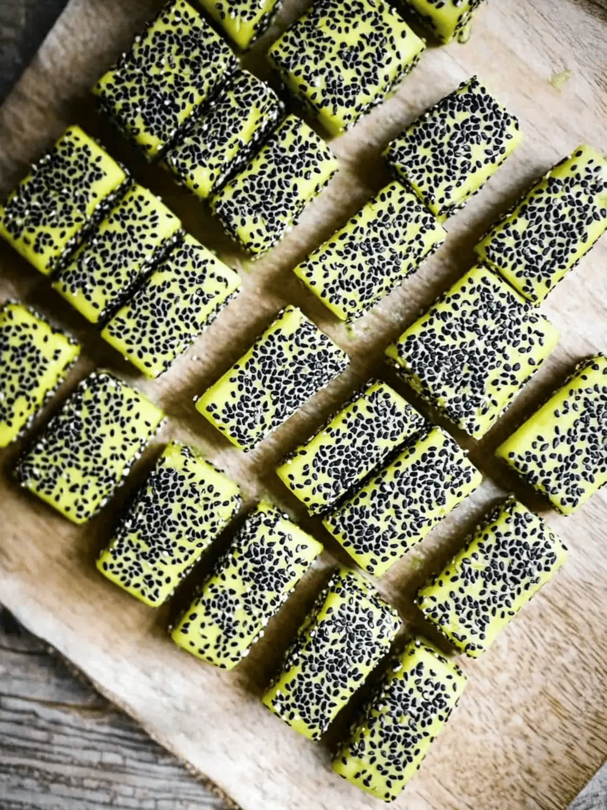 Delightful Matcha Black Sesame Nougat Chews You ll Love 4 Matcha Black Sesame Nougat Chews