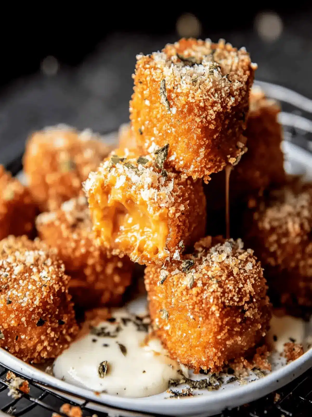 Crispy Cheesy Sweet Potato Bites You'll Crave Forever 2 Crispy Cheesy Sweet Potato Bites.