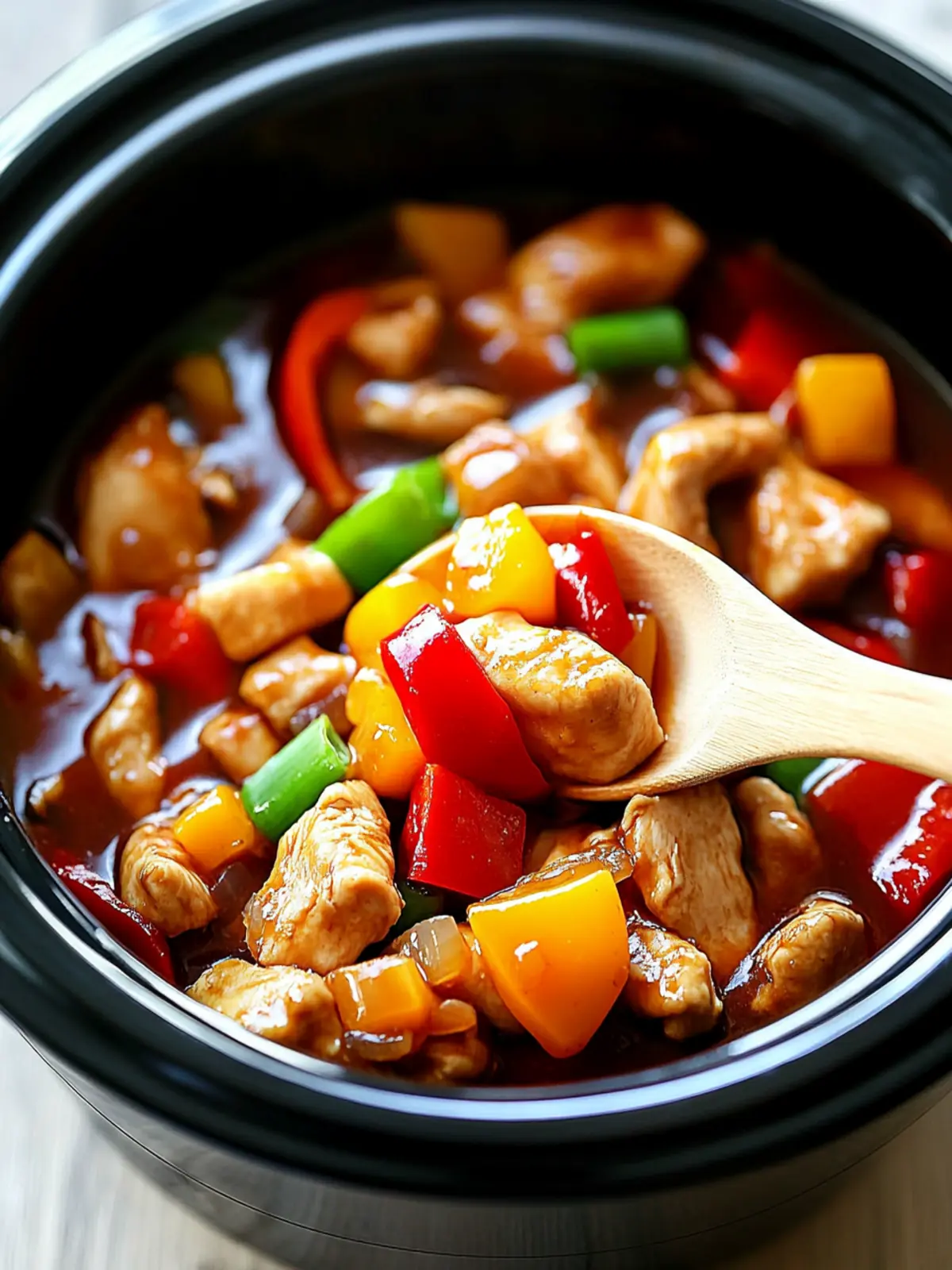 Crockpot Sweet and Sour Chicken for Effortless Family Dinners 4 Crockpot Sweet and Sour Chicken