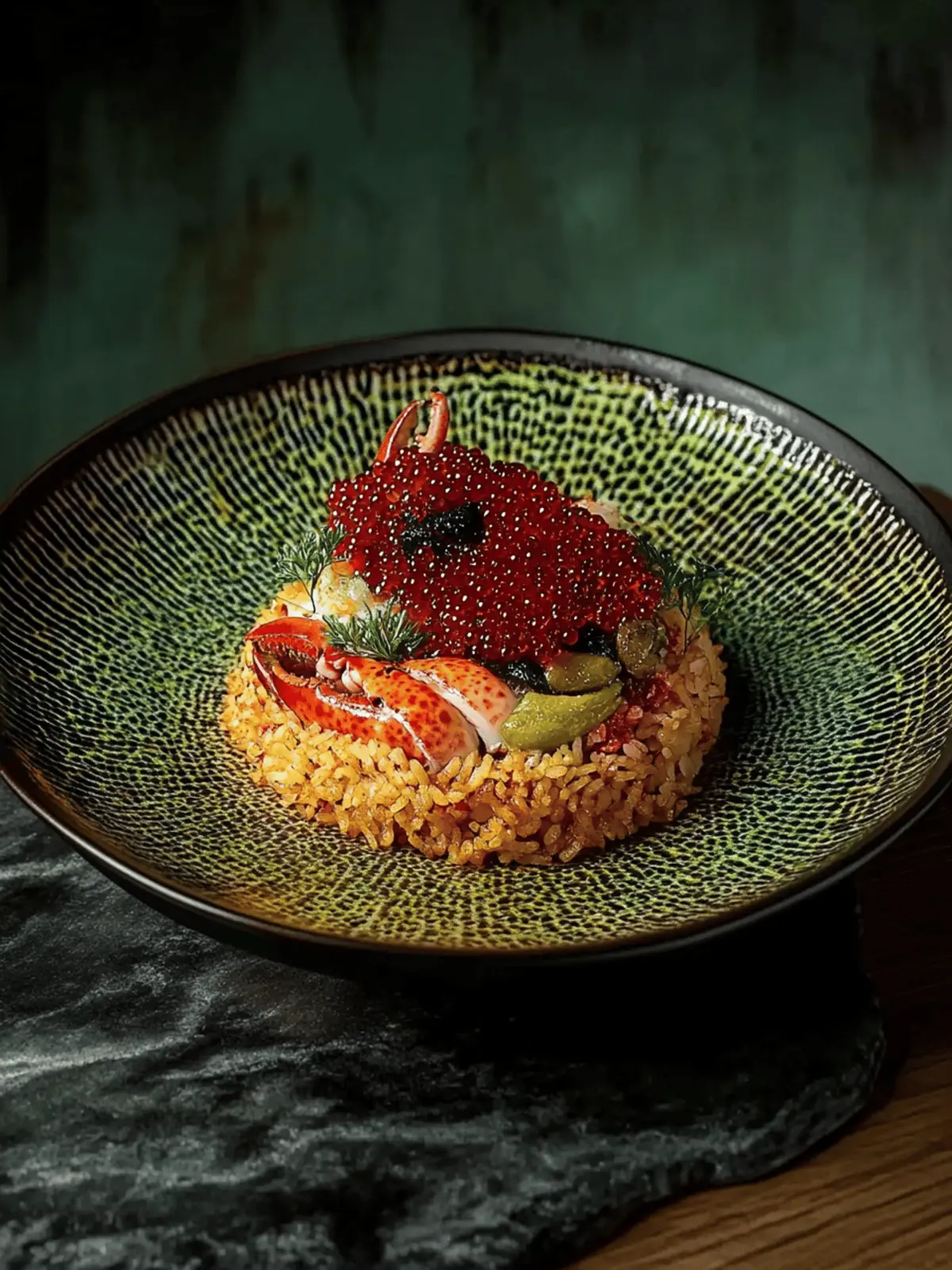Lobster and Uni Fried Rice: A Luxurious Delight at Home 2 Lobster and uni fried rice