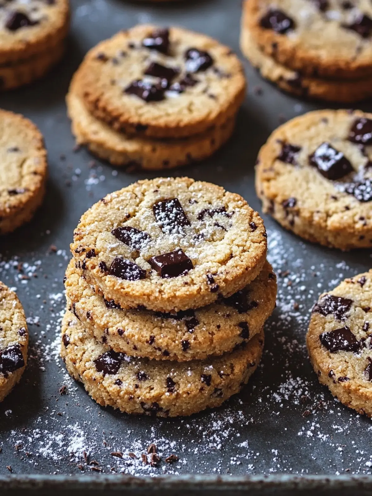Salted Chocolate Chunk Shortbread Cookies for Pure Bliss 3 Salted Chocolate Chunk Shortbread Cookies
