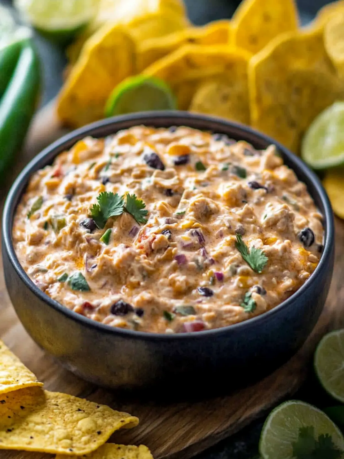 Ultimate Chicken Taco Dip for an Irresistible Game Night 2 Chicken Taco Dip