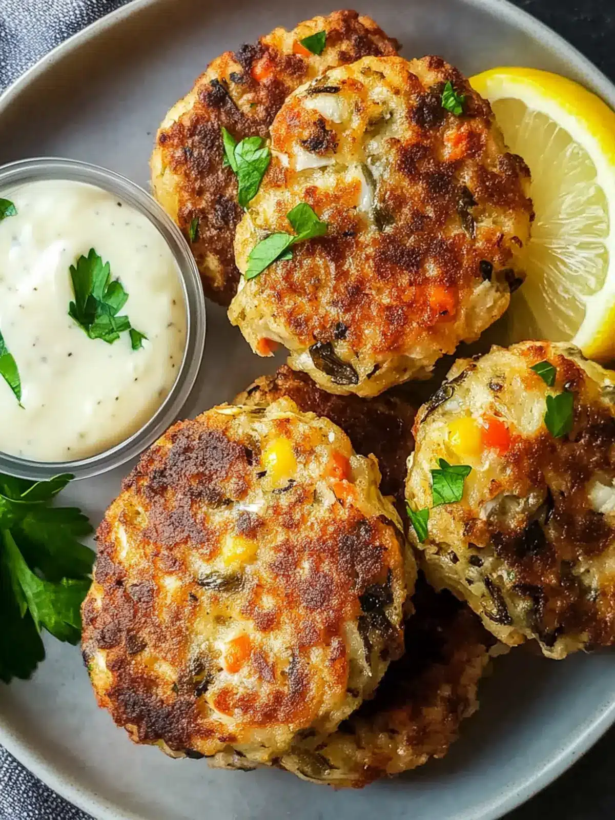 Crispy Air Fryer Canned Sardine Cakes for Quick Keto Meals 2 Air Fryer Canned Sardine Cakes