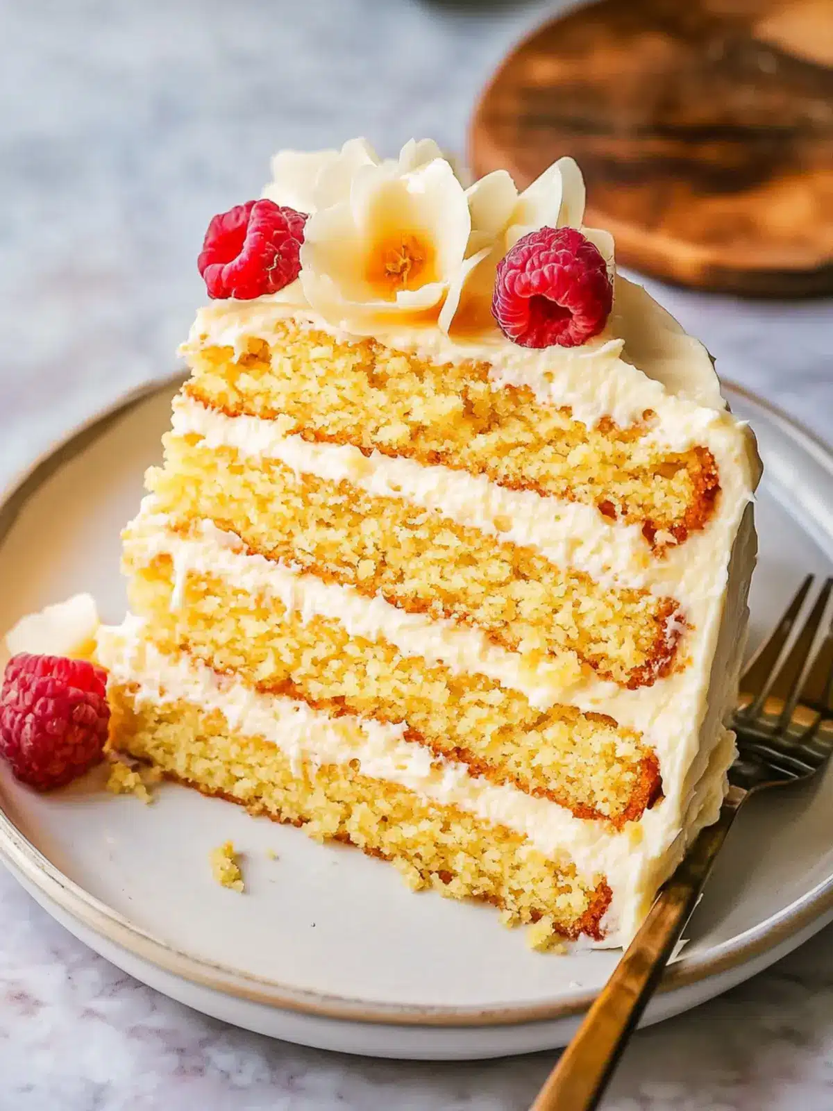 Ultimate Layered Cornbread Cake with Honey Butter Frosting 3 Layered Cornbread Cake with Whipped Honey Butter Frosting