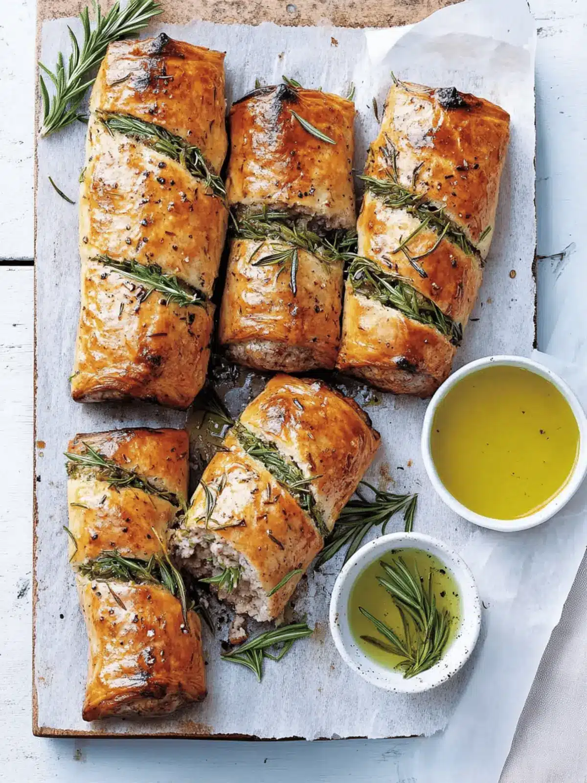 Lamb, Rosemary and Mint Sausage Rolls for Effortless Entertaining 4 lamb, rosemary and mint sausage rolls