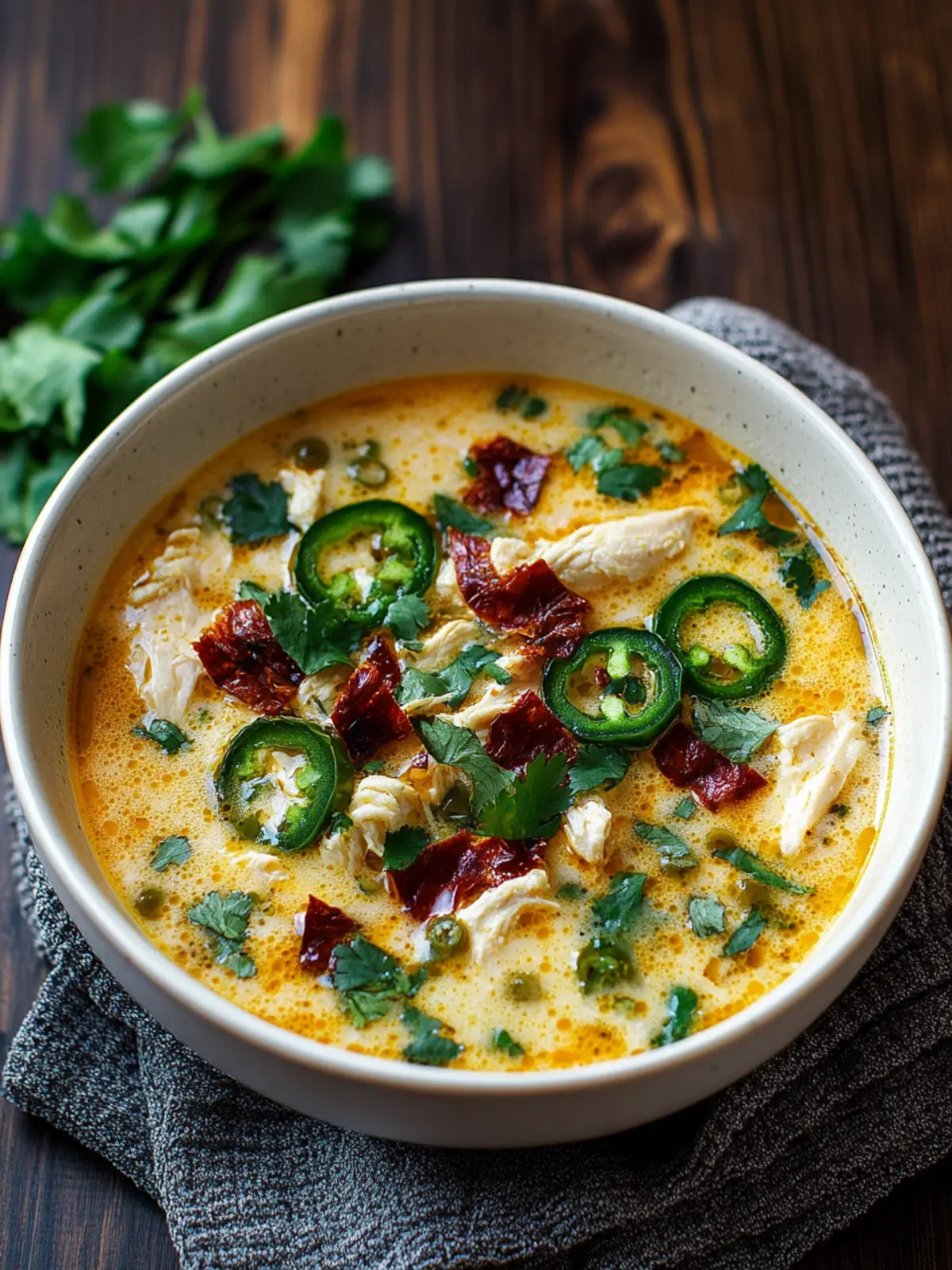 Spicy Jalape±o Popper Chicken Soup for Ultimate Cozy Nights 2 Spicy Jalape±o Popper Chicken Soup