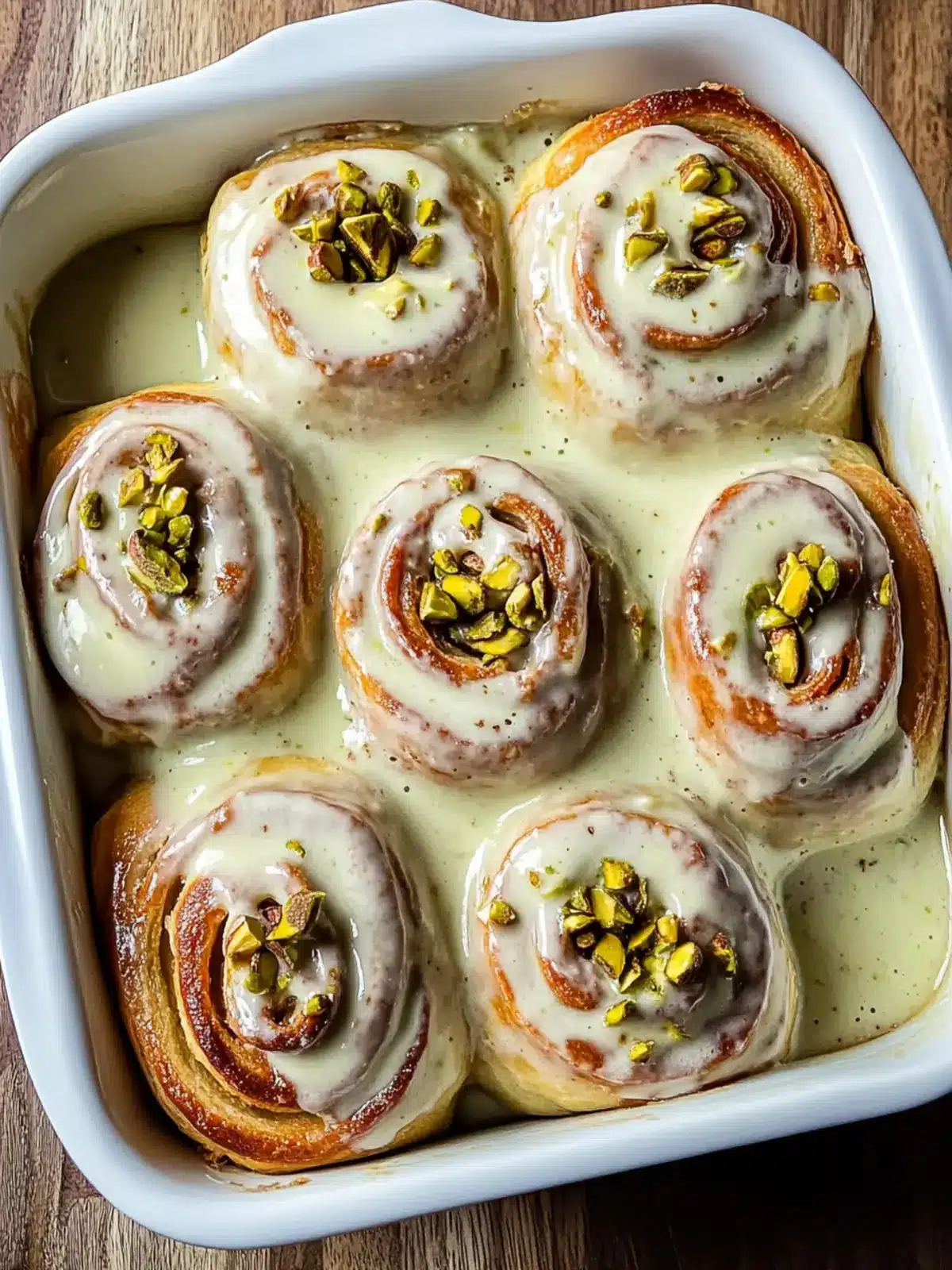 Small Batch Pistachio Cream Cinnamon Rolls to Indulge Your Mornings 4 Small Batch Pistachio Cream Cinnamon Rolls