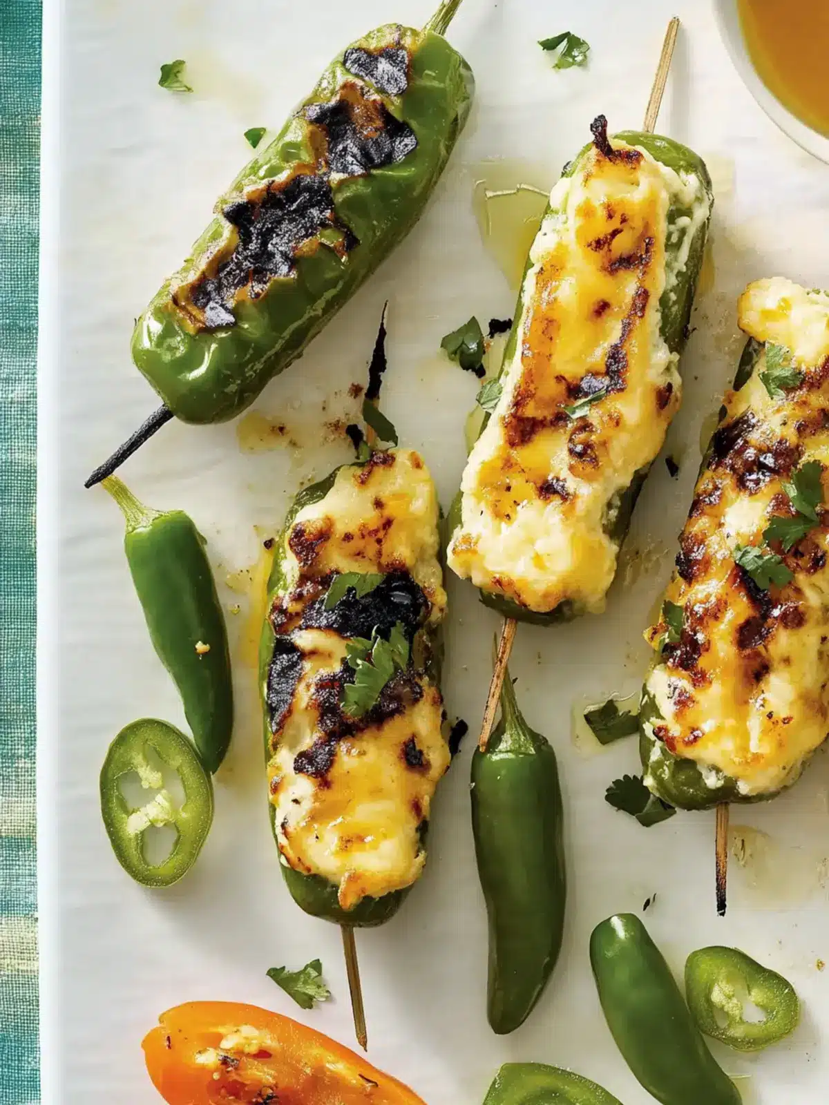Cheese-Stuffed Grilled Poppers That Wow Every BBQ Guest 2 Cheese-Stuffed Grilled Poppers
