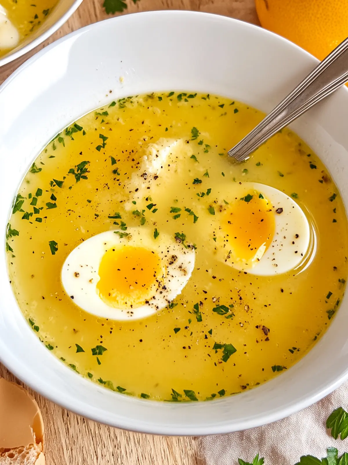 Elevate Your Dinner with Egg and Garlic Soup in 20 Minutes 2 Egg and Garlic Soup