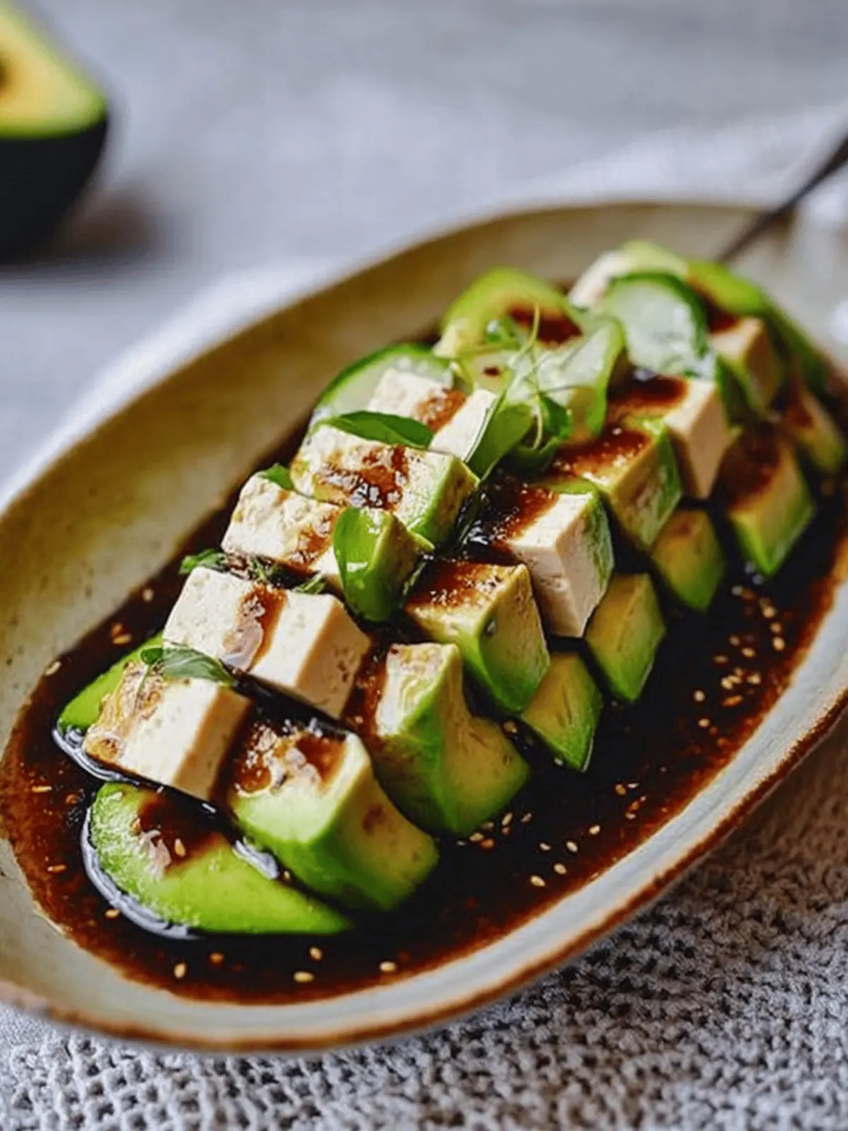Tofu Avocado Salad: A Quick, Creamy Delight You ll Love 2 Tofu Avocado Salad