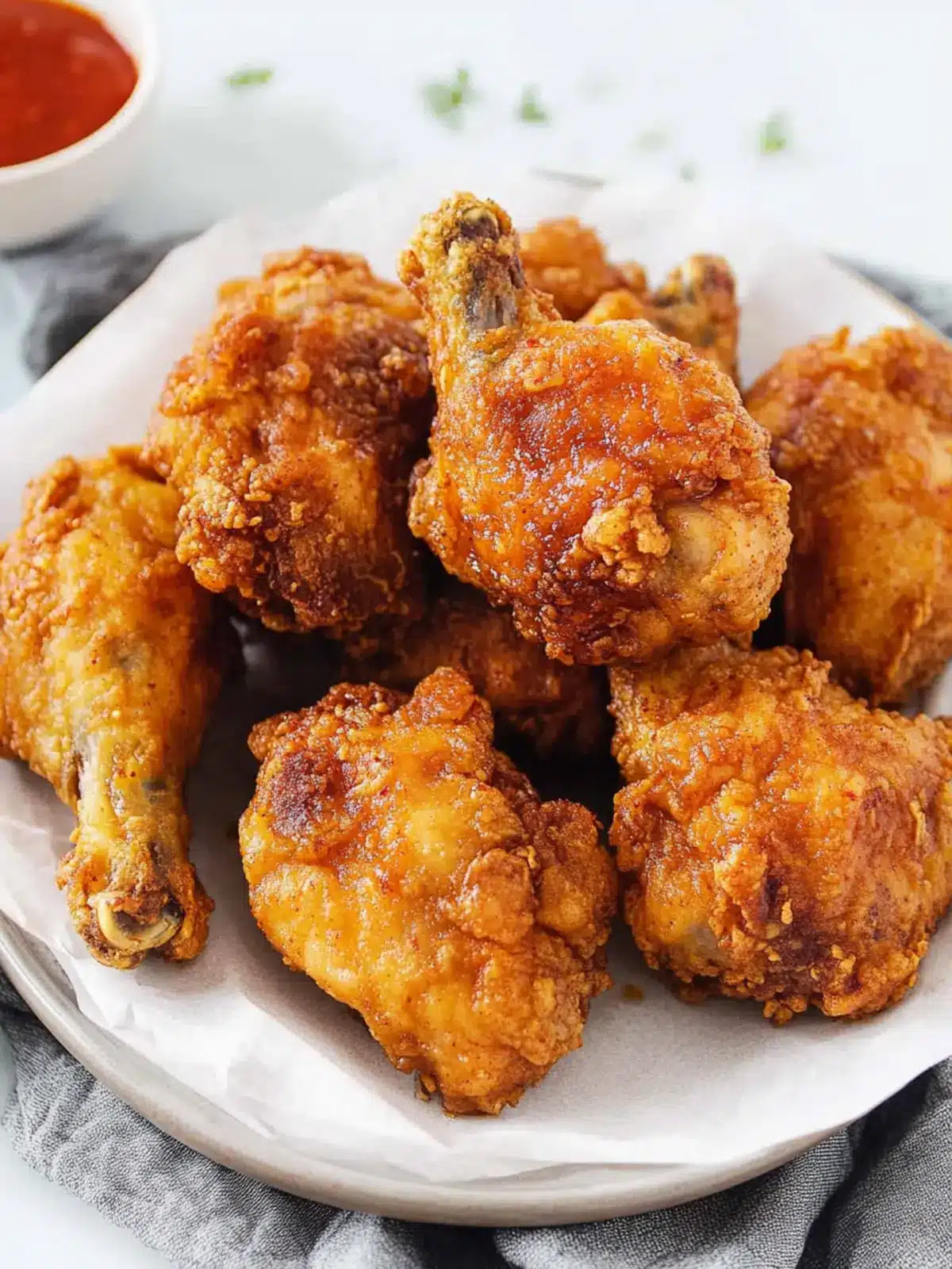 Savory Korean Fried Chicken: Crunchy, Juicy Perfection 4 Korean Fried Chicken