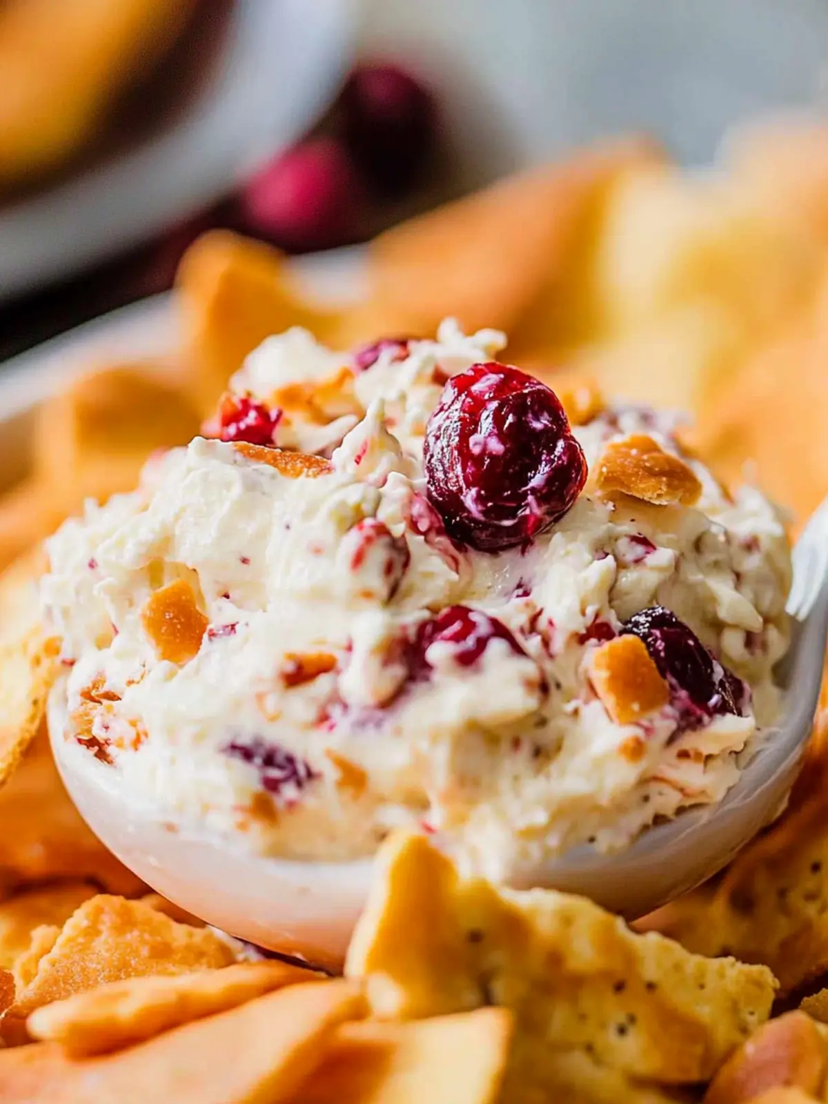 Delicious Cranberry Cream Cheese Spread for Effortless Snacking 2 Cranberry Cream Cheese Spread