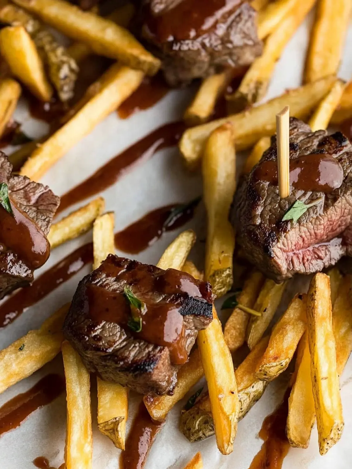 Savor Steak Frites Bites: Crispy Perfection for Any Gathering 4 Steak Frites Bites