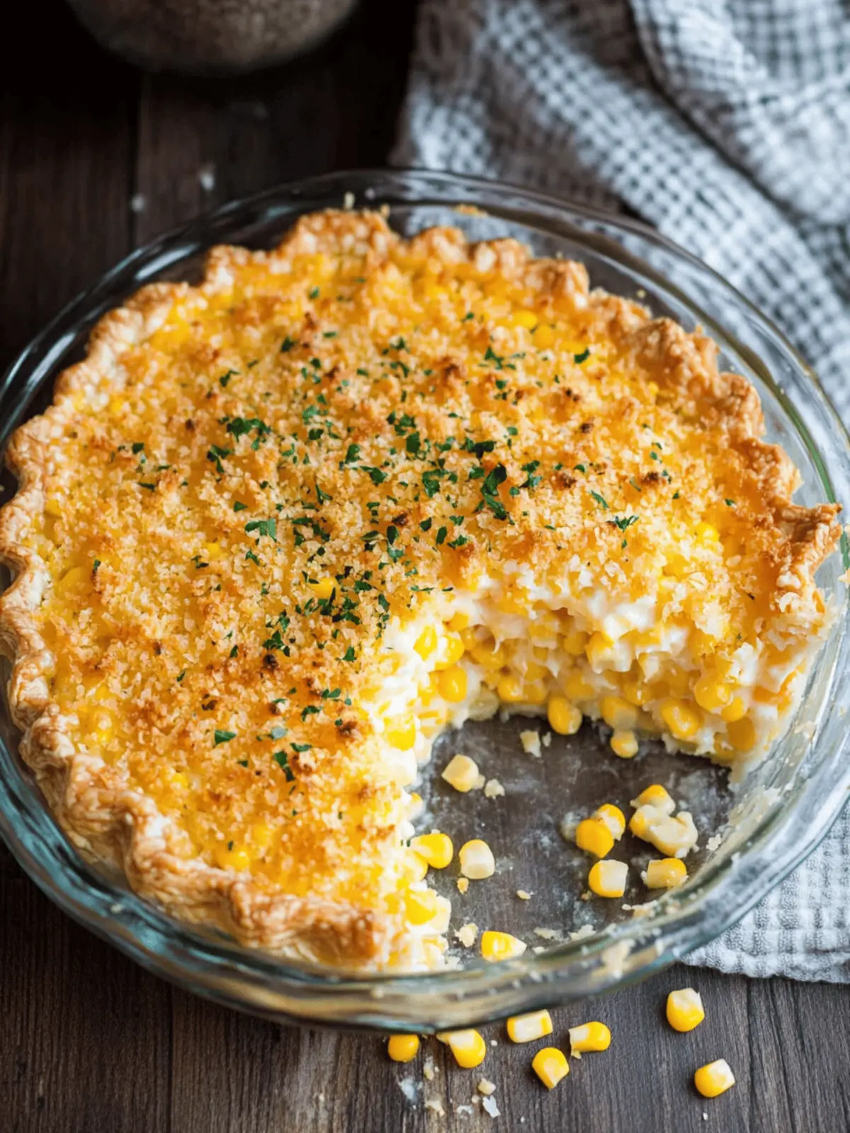 Cheddar Sweet Corn Pie: The Ultimate Comfort Food Delight 2 Cheddar Sweet Corn Pie