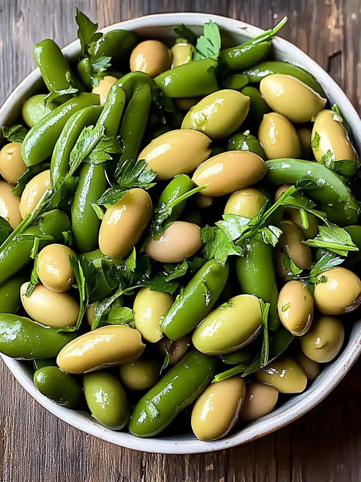 Zesty Green Olive Bean Salad You ll Love Making at Home 2 Zesty Green Olive Bean