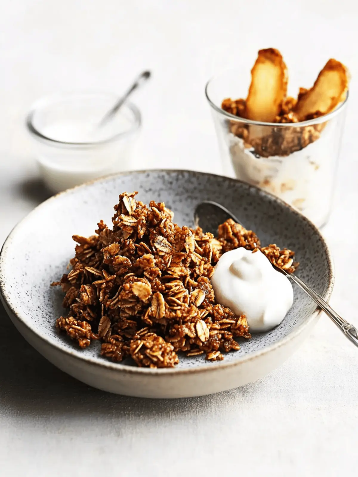 Gingerbread Granola: Your Cozy Holiday Crunch Formula 2 gingerbread granola