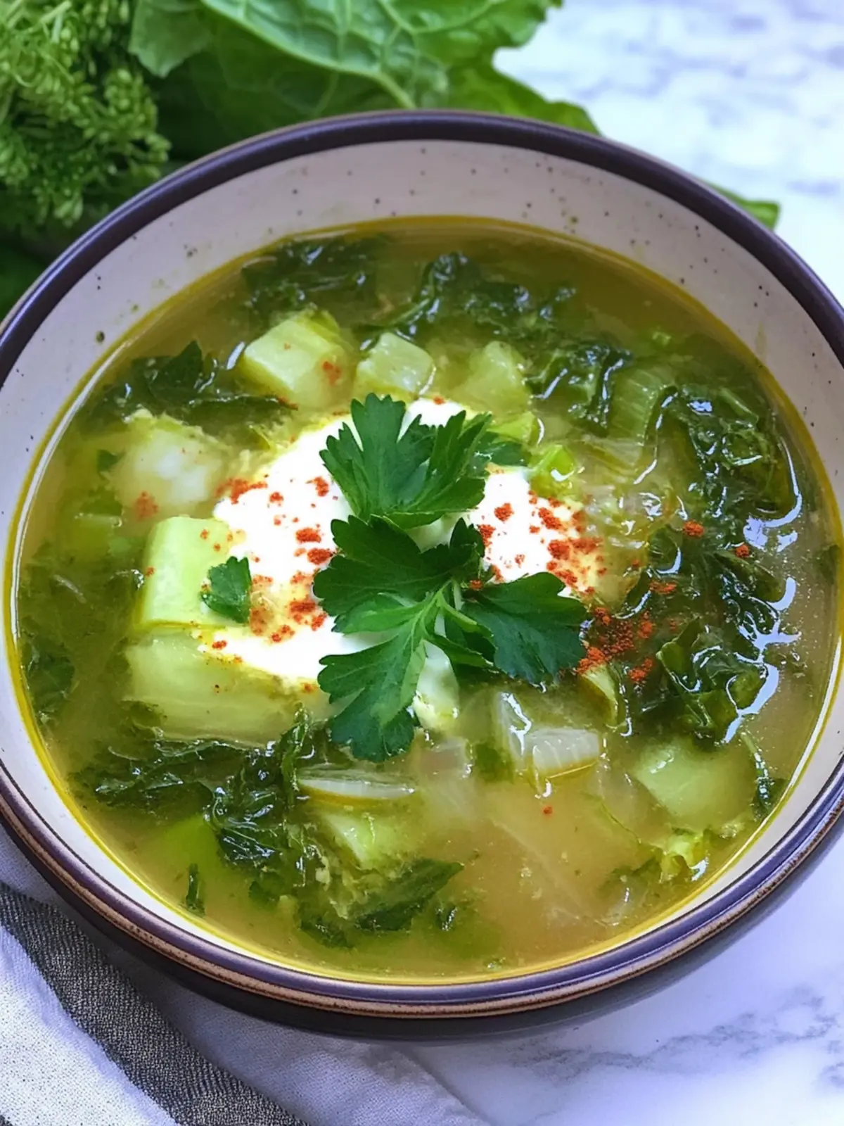 Delicious Romaine Lettuce Soup with Bacon and Eggs 3 Romaine Lettuce Soup
