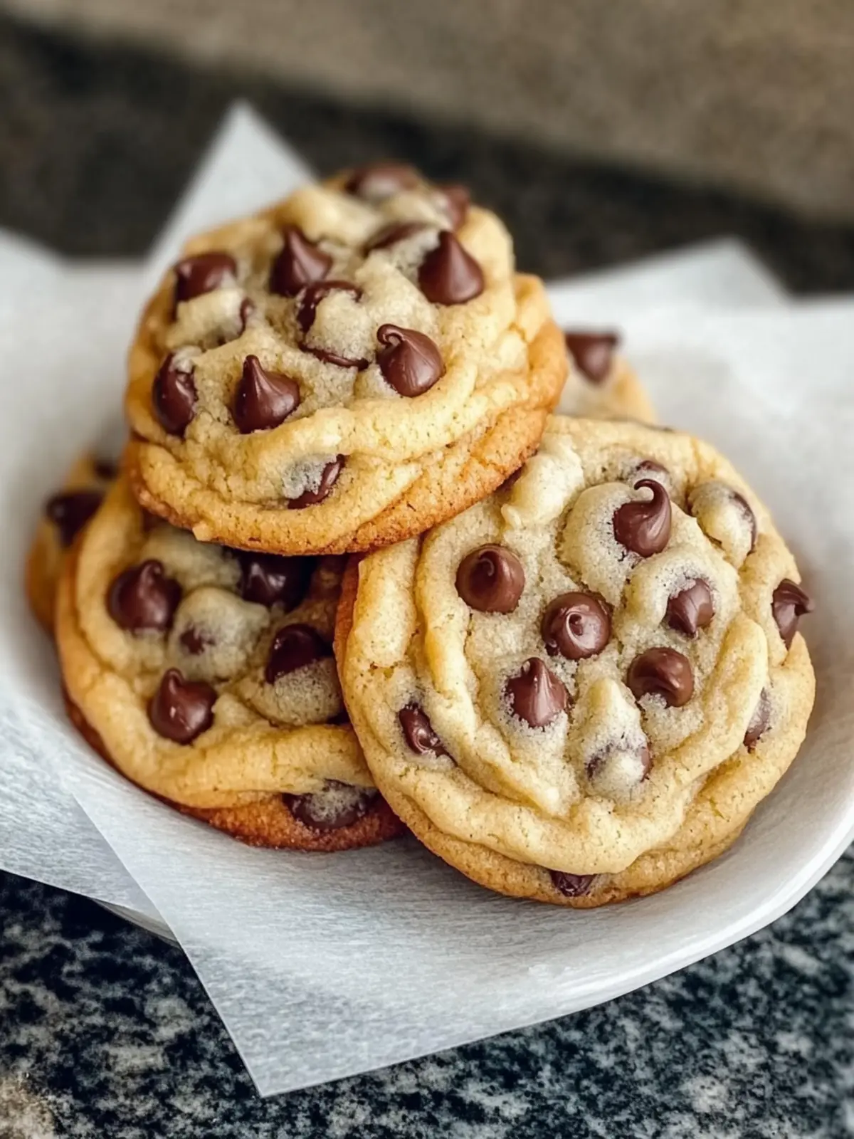 Soft Chocolate Chip Cookies That Melt in Your Mouth! 4 Soft Chocolate Chip Cookies