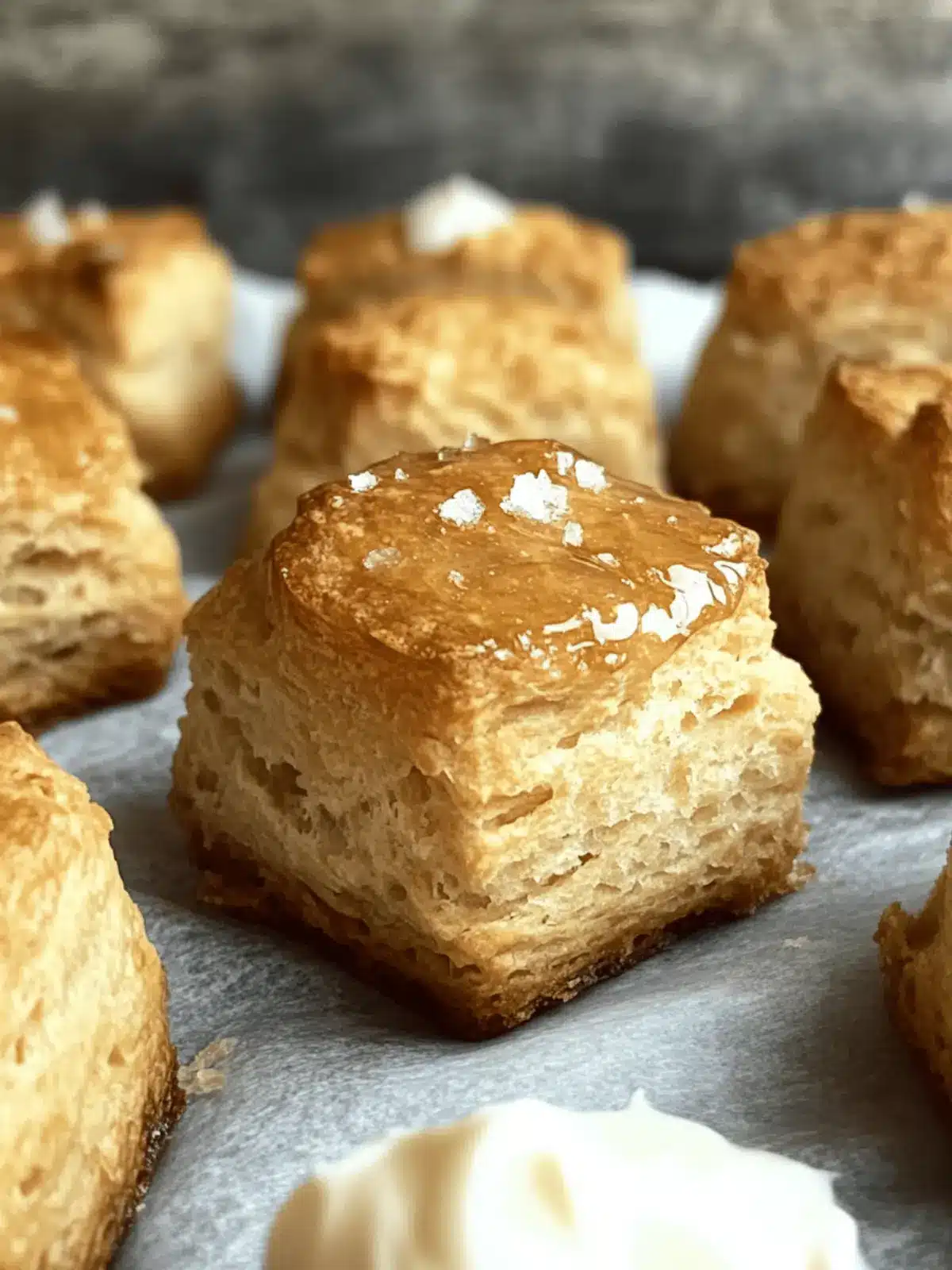 Heavenly Salted Honey Butter Buttermilk Biscuits Recipe 3 Salted Honey Butter Buttermilk Biscuits