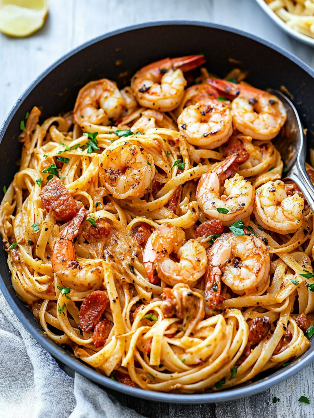 Dairy-Free Creamy Cajun Shrimp Pasta You'll Crave Again! 3 Dairy-Free Creamy Cajun Shrimp Pasta