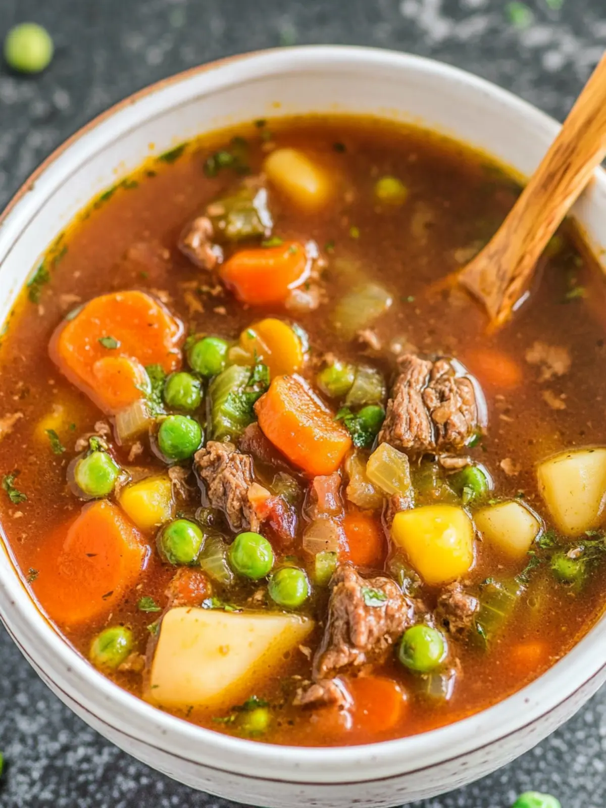 Hearty Easy Vegetable Beef Soup for Cozy Nights 2 Easy Vegetable Beef Soup