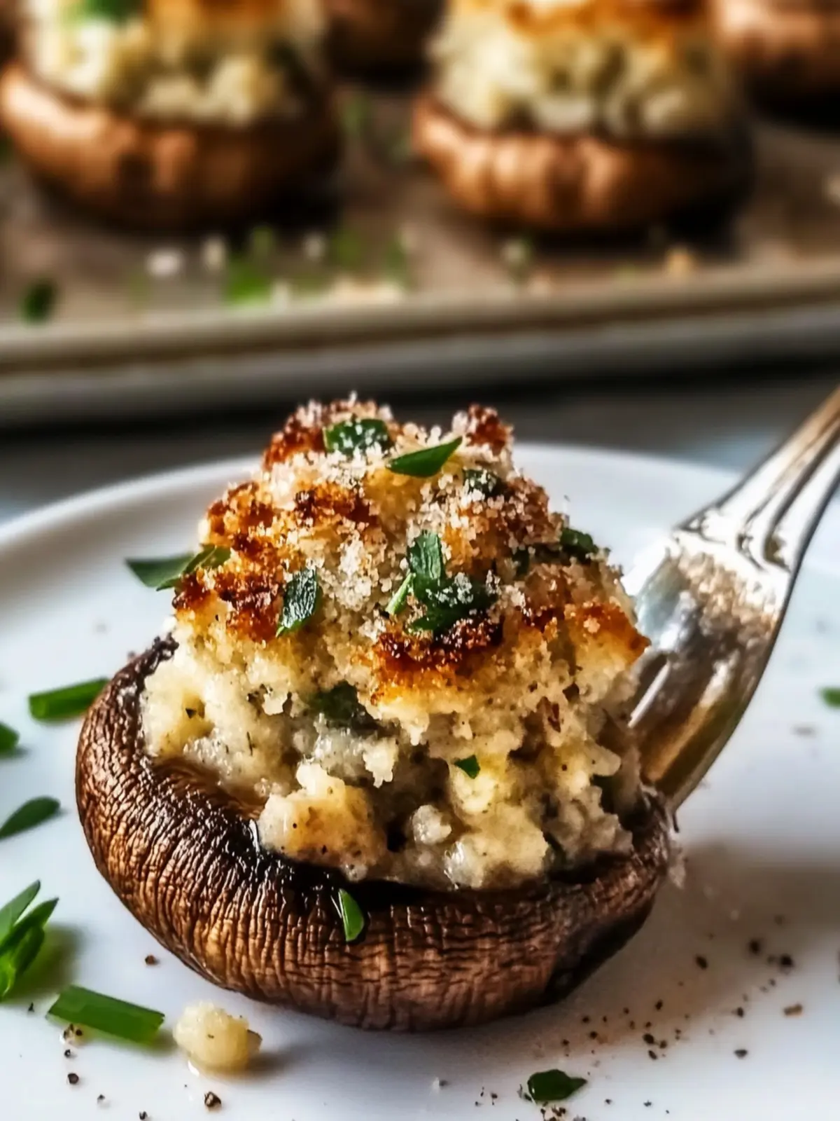 Melt-In-Your-Mouth Christmas Stuffed Mushrooms You ll Love 2 Christmas Stuffed Mushrooms