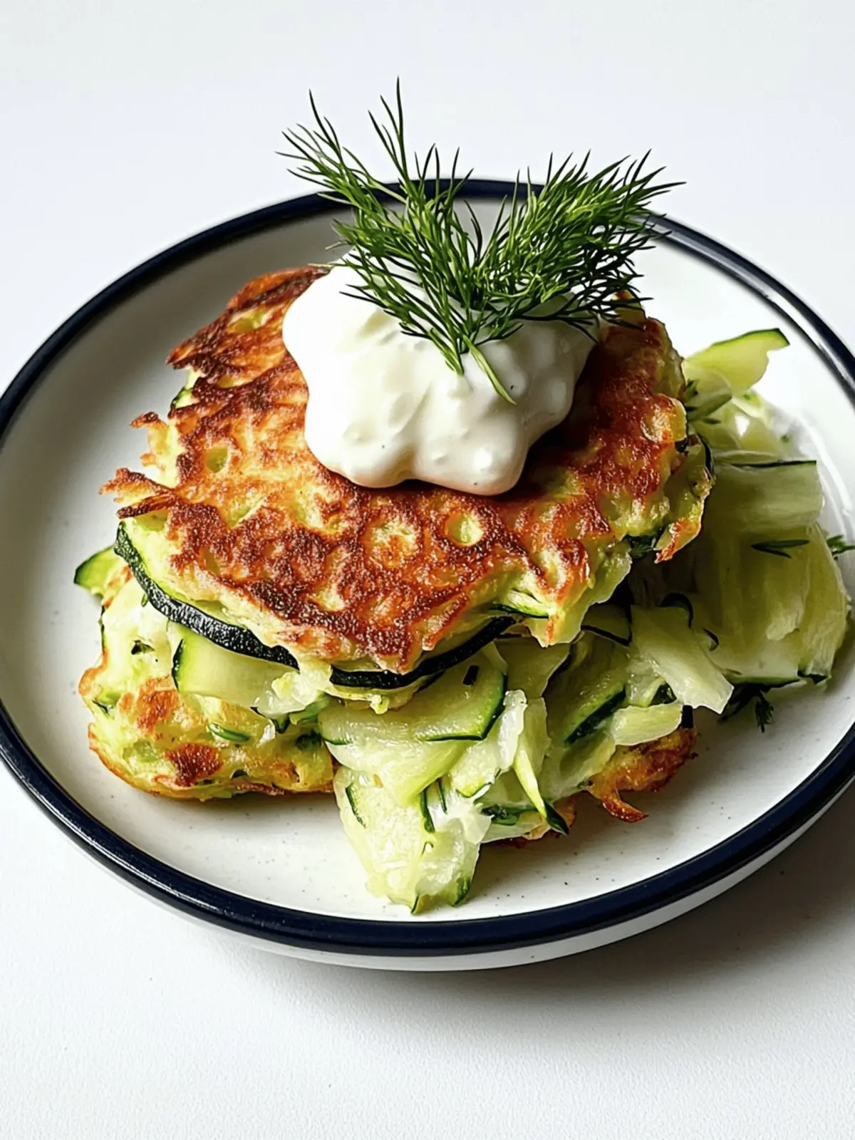 Crispy Zucchini and Creamy Leek Fritters with Herbs Delight 2 Crispy Zucchini and Creamy Leek Fritters with Herbs