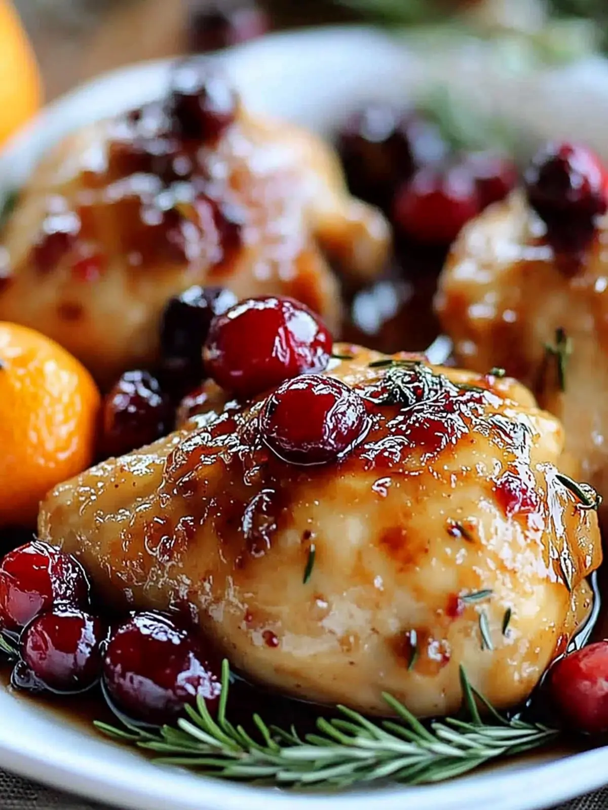 Cranberry Orange Chicken: Sweet & Savory Family Favorite 2 Cranberry Orange Chicken