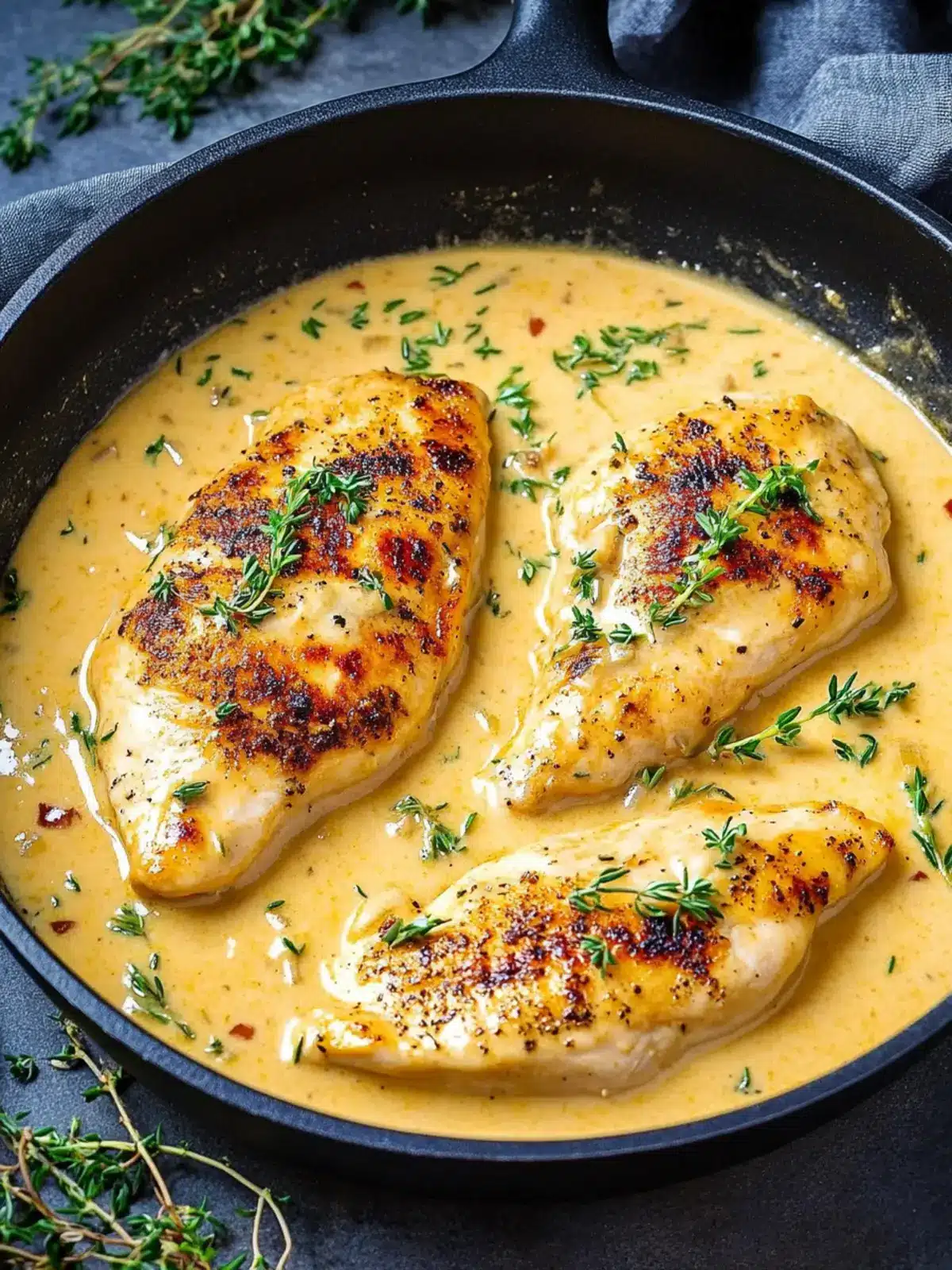 Deliciously Creamy Mustard Chicken for Home Cooks 2 Creamy Mustard Chicken