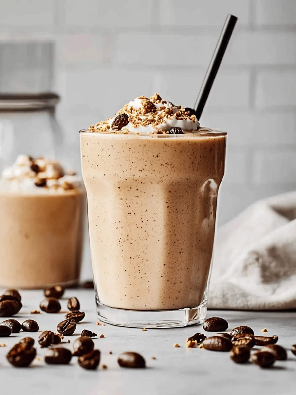 Tahini Date Coffee Smoothie for a Nutty Morning Boost 2 Tahini Date Coffee Smoothie