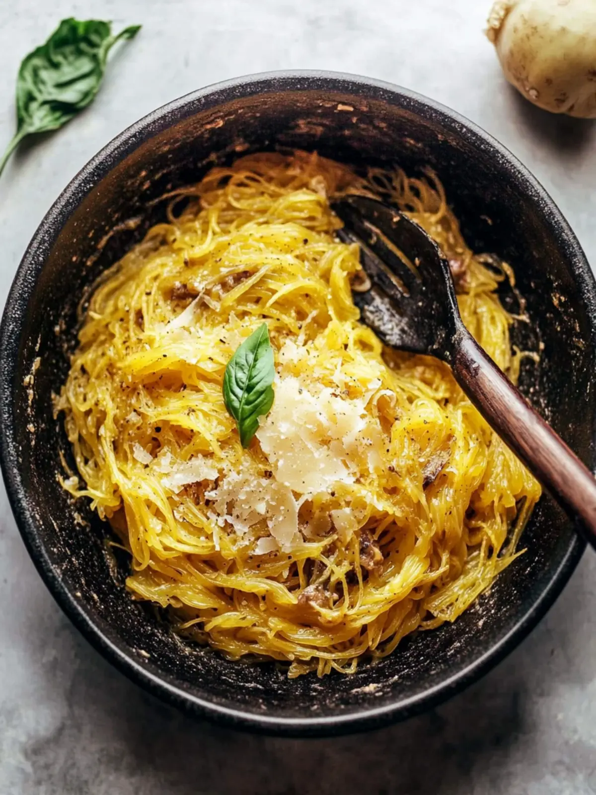 Spicy Spaghetti Squash Noodles in Creamy Coconut Delight 2 Spicy Spaghetti Squash Noodles