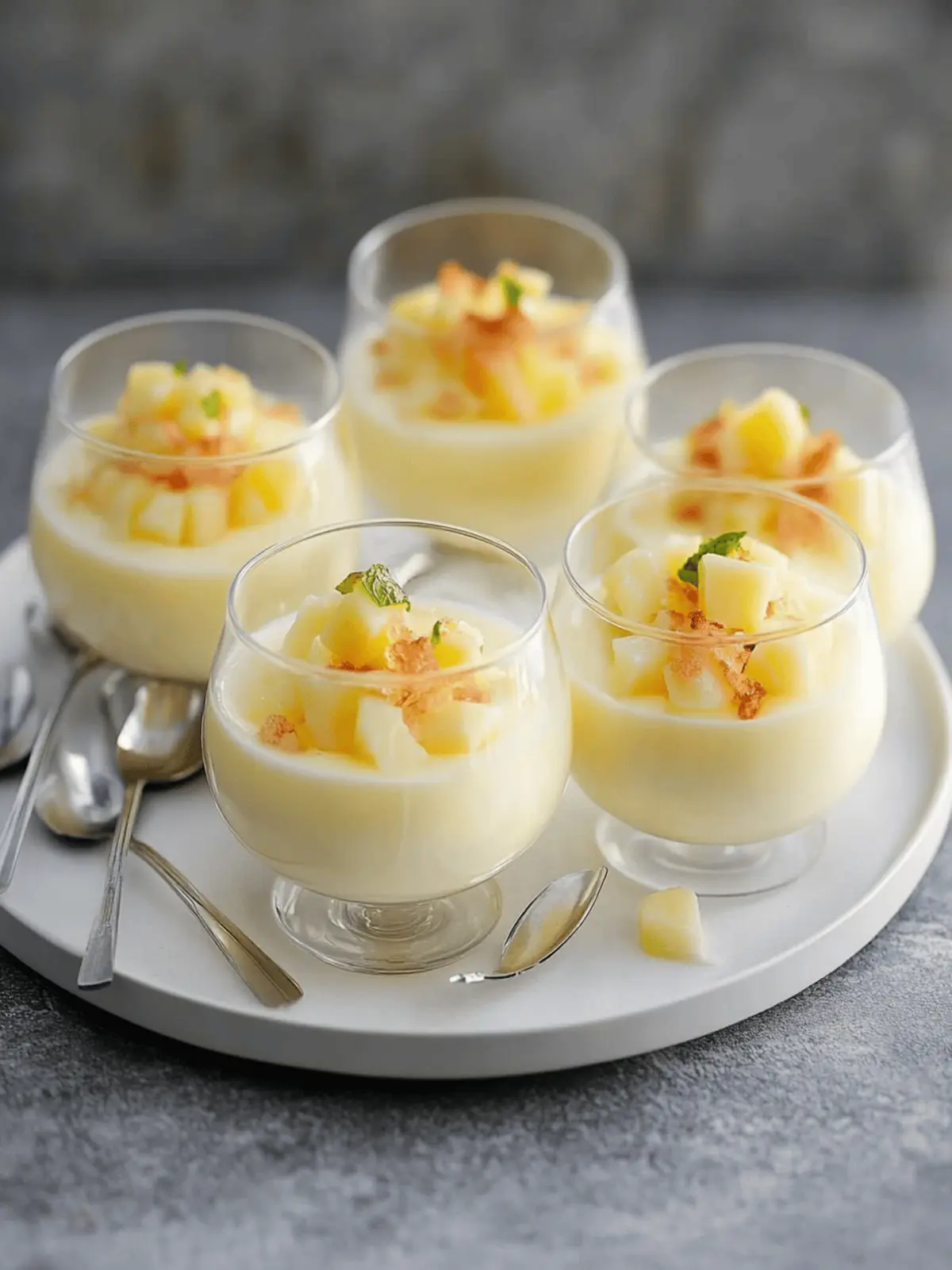 Tropical Pina Colada Panna Cotta to Wow Your Summer Guests 3 Pina Colada Panna Cotta