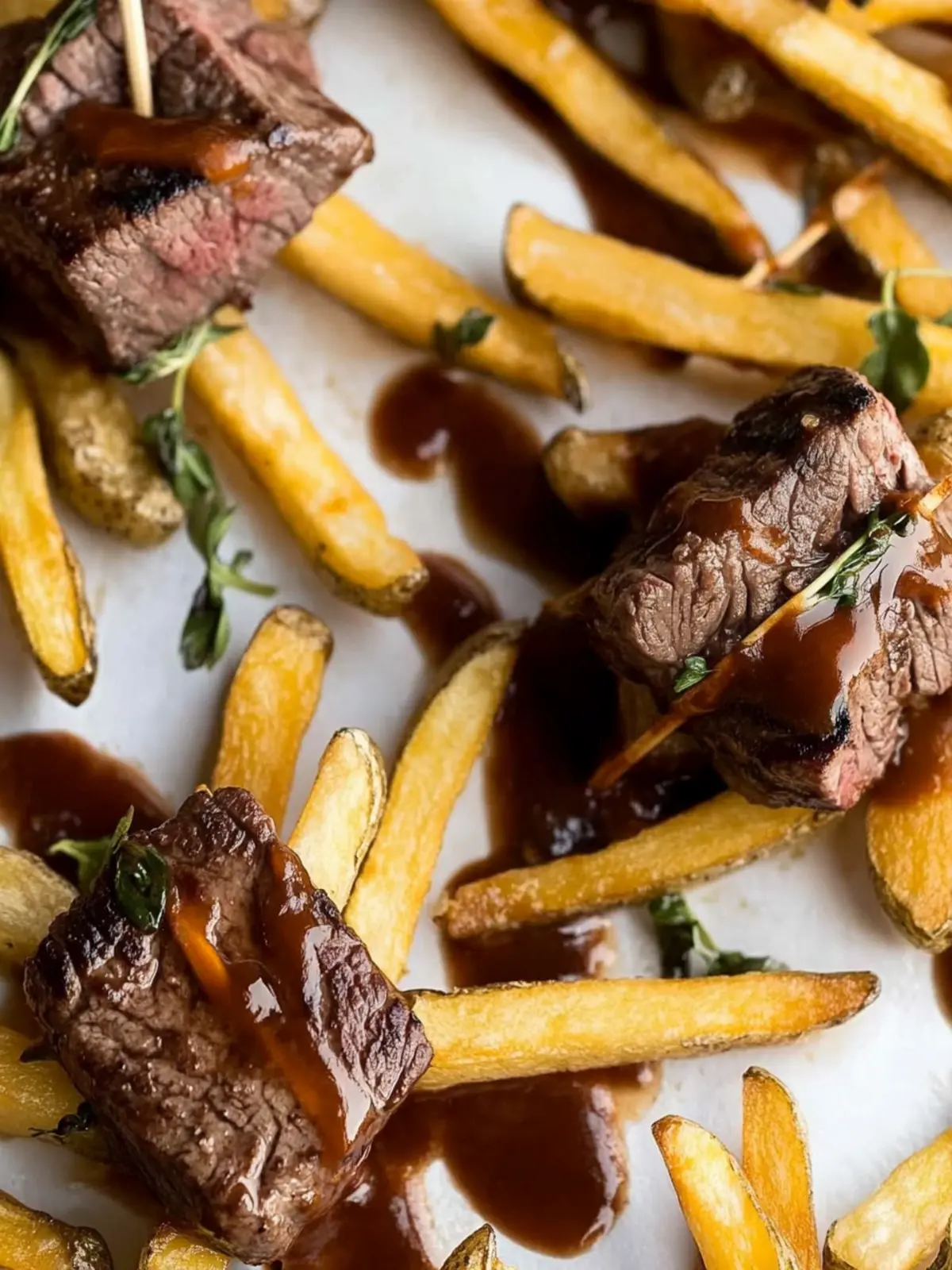 Savor Steak Frites Bites: Crispy Perfection for Any Gathering 3 Steak Frites Bites