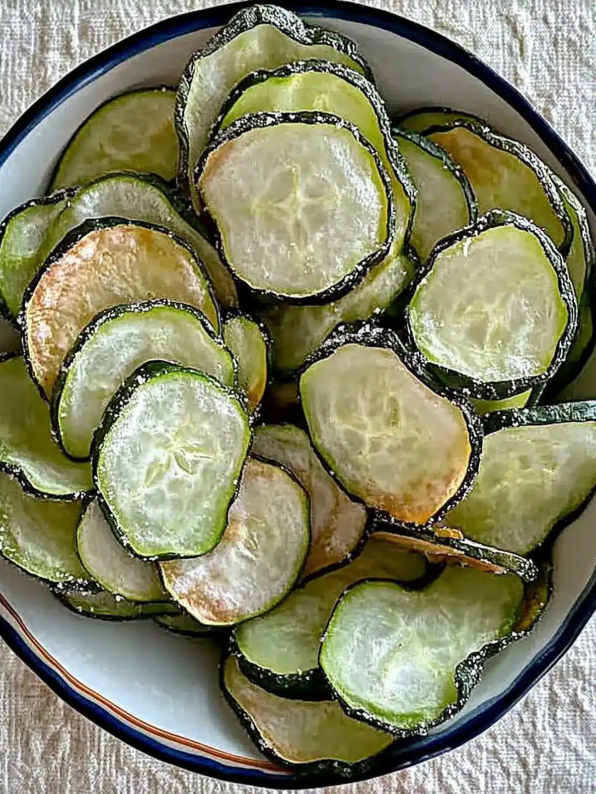 Savory Easy Salt & Vinegar Cucumber Chips for Healthy Snacking 2 Easy Salt & Vinegar Cucumber Chips