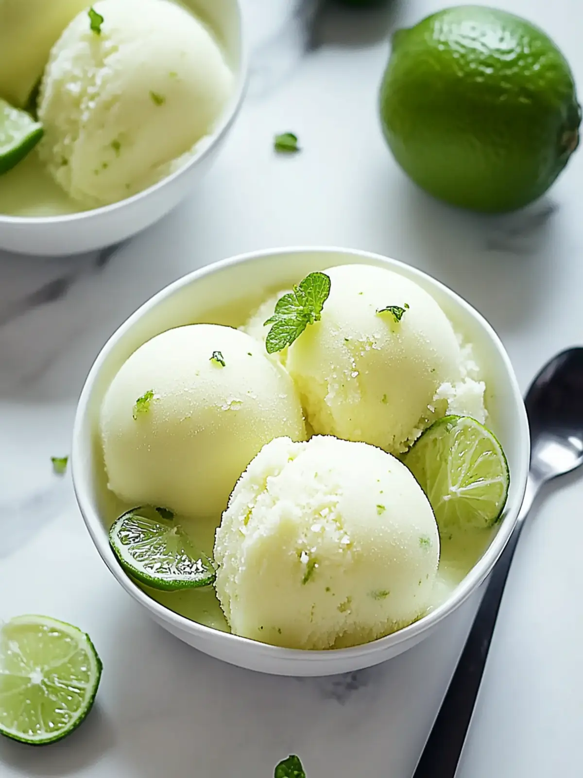 Delicious Lime Sorbet Recipe for a Refreshing Summer Treat 3 Lime Sorbet