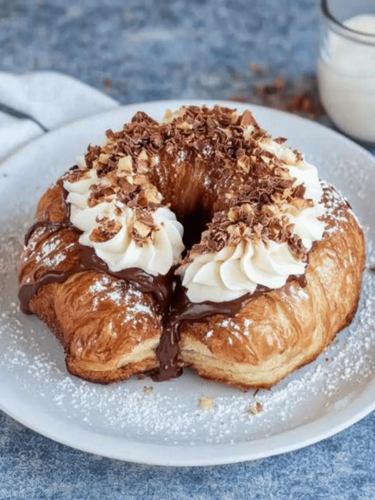 Irresistible Peanut Butter Chocolate Stuffed Croissant French Toast 4 Peanut Butter Chocolate Stuffed Croissant French Toast
