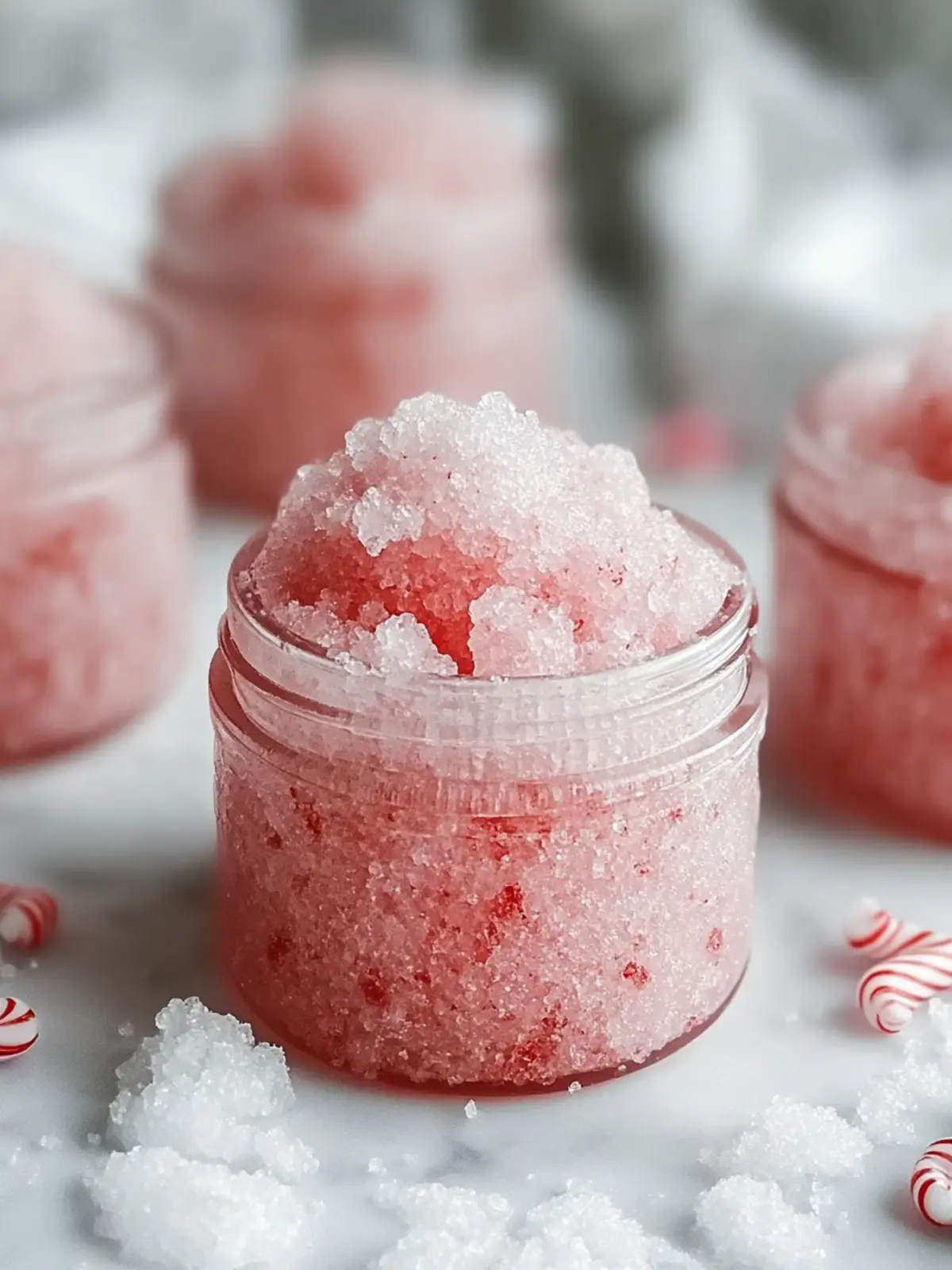 Homemade Christmas Peppermint Sugar Scrub for Glowing Skin 3 Christmas Peppermint Sugar Scrub