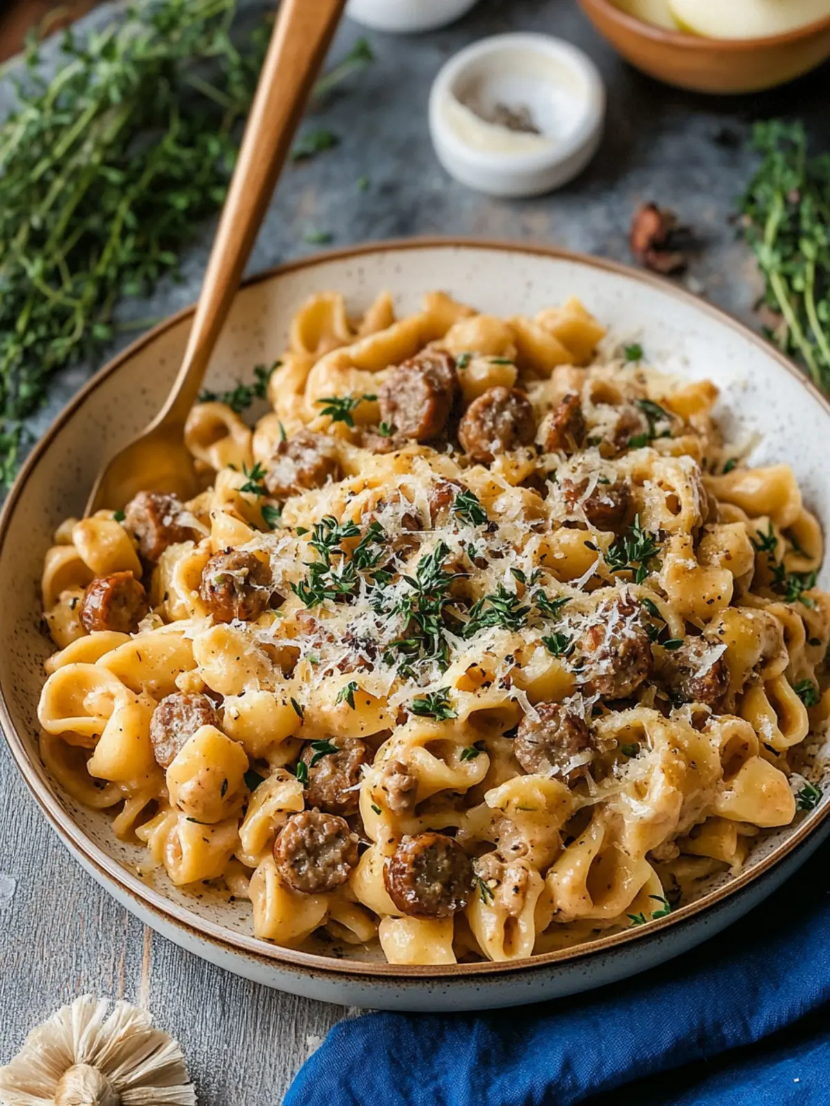 Creamy Apple Gouda Sausage Pasta: Your Cozy 30-Minute Meal 2 Creamy Apple Gouda Sausage Pasta