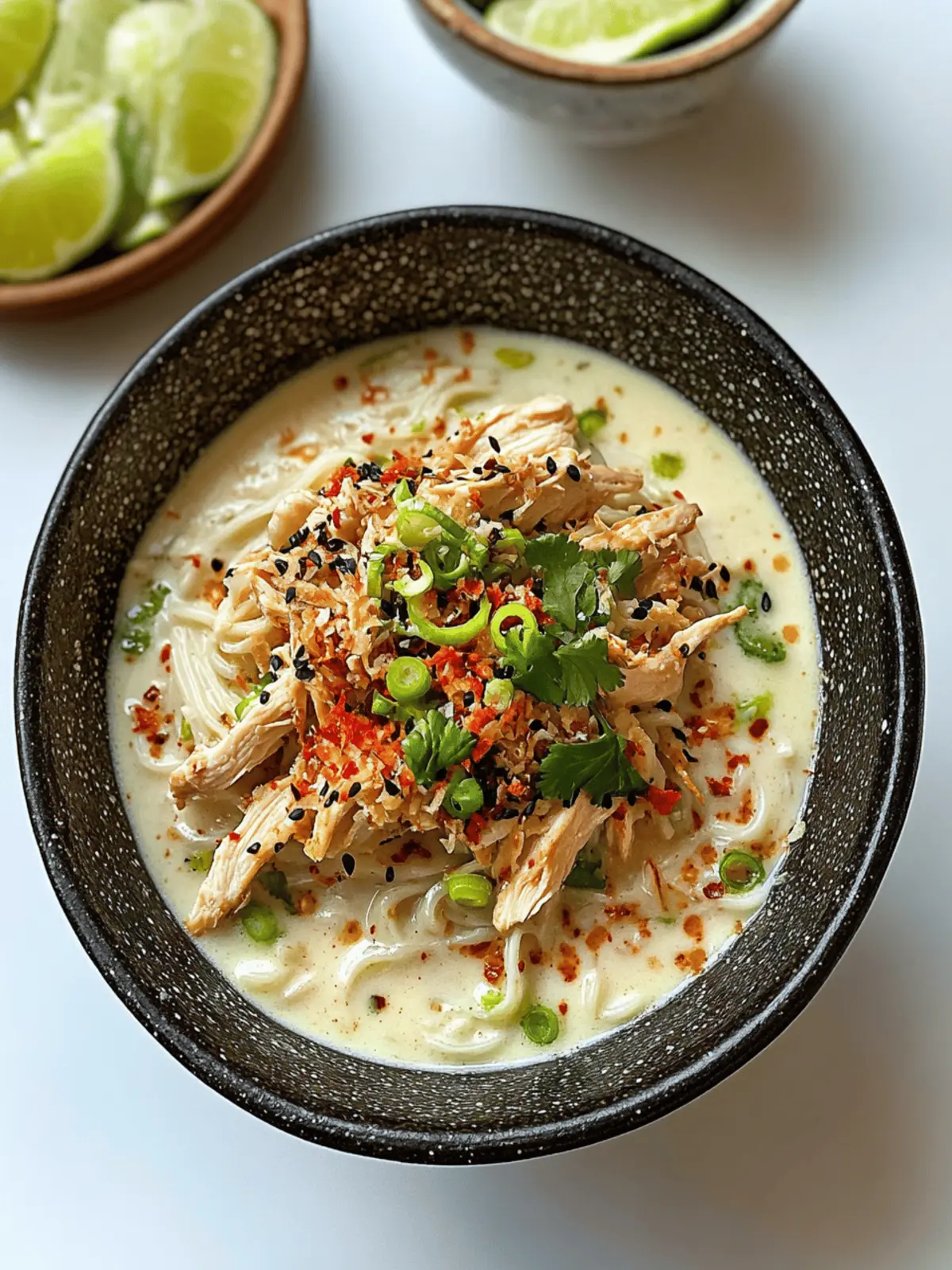 Lime and Coconut Chicken Noodles: A Creamy One-Pot Delight 4 Lime and Coconut Chicken Noodles