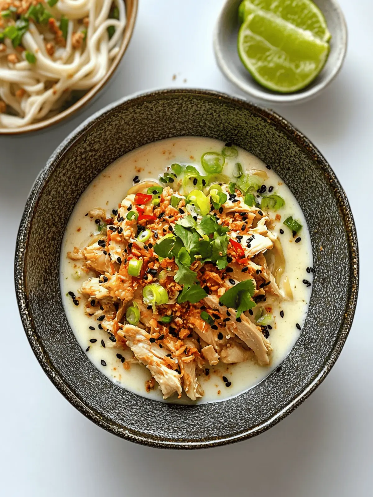Lime and Coconut Chicken Noodles: A Creamy One-Pot Delight 3 Lime and Coconut Chicken Noodles