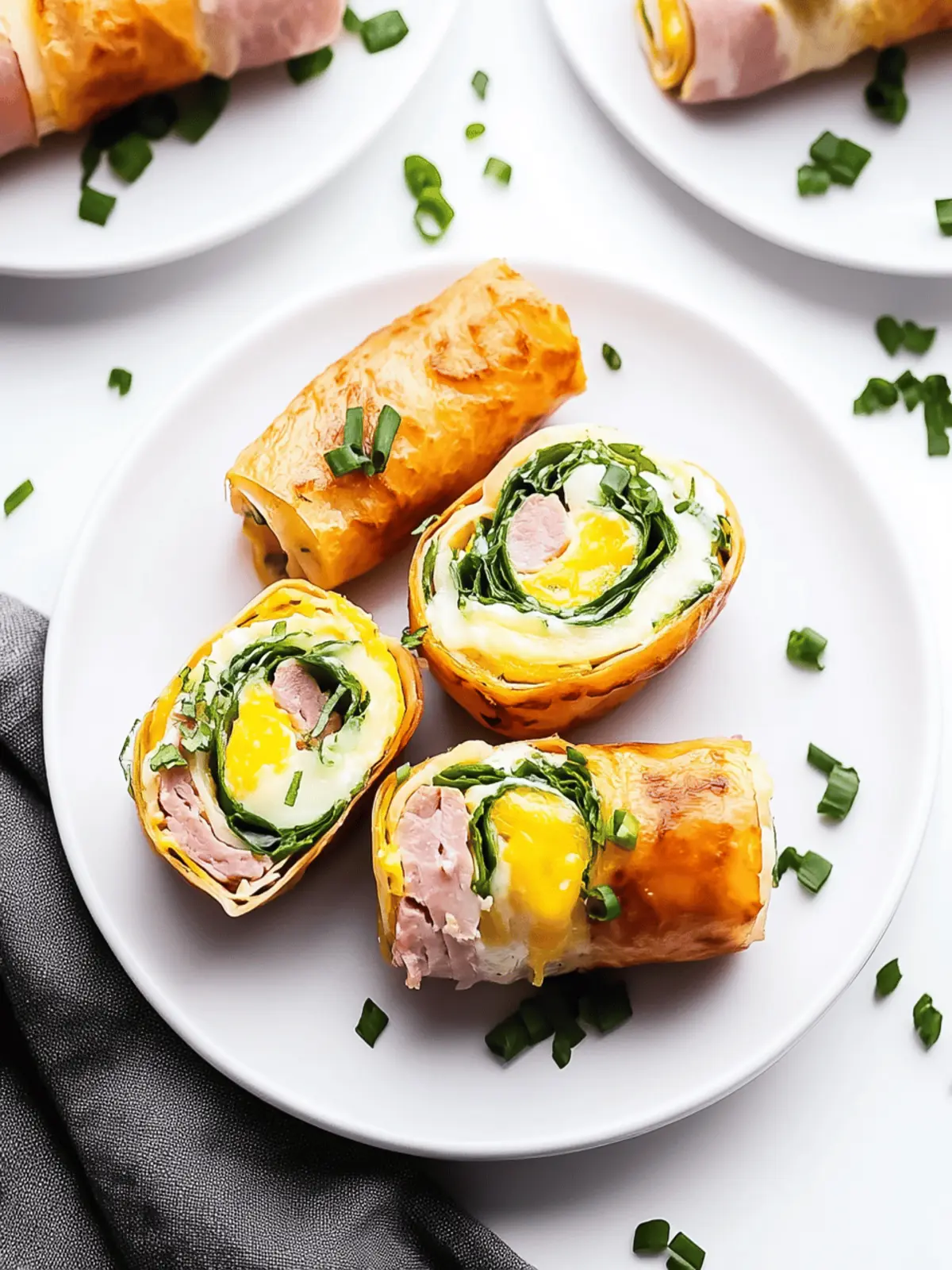 Low-Carb Ham and Cheese Breakfast Roll-Ups for Easy Mornings 3 Low-Carb Ham and Cheese Breakfast Roll-Ups