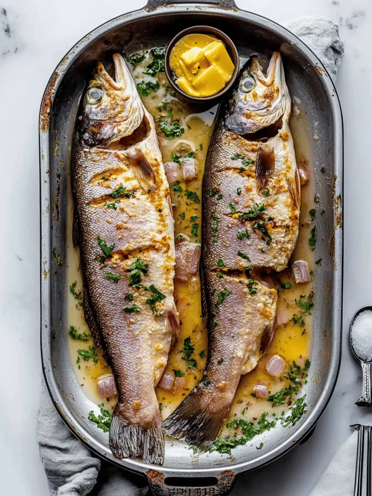 Baked Rainbow Trout with Butter Sauce Your Weeknight Winner 4 Baked rainbow trout with butter sauce