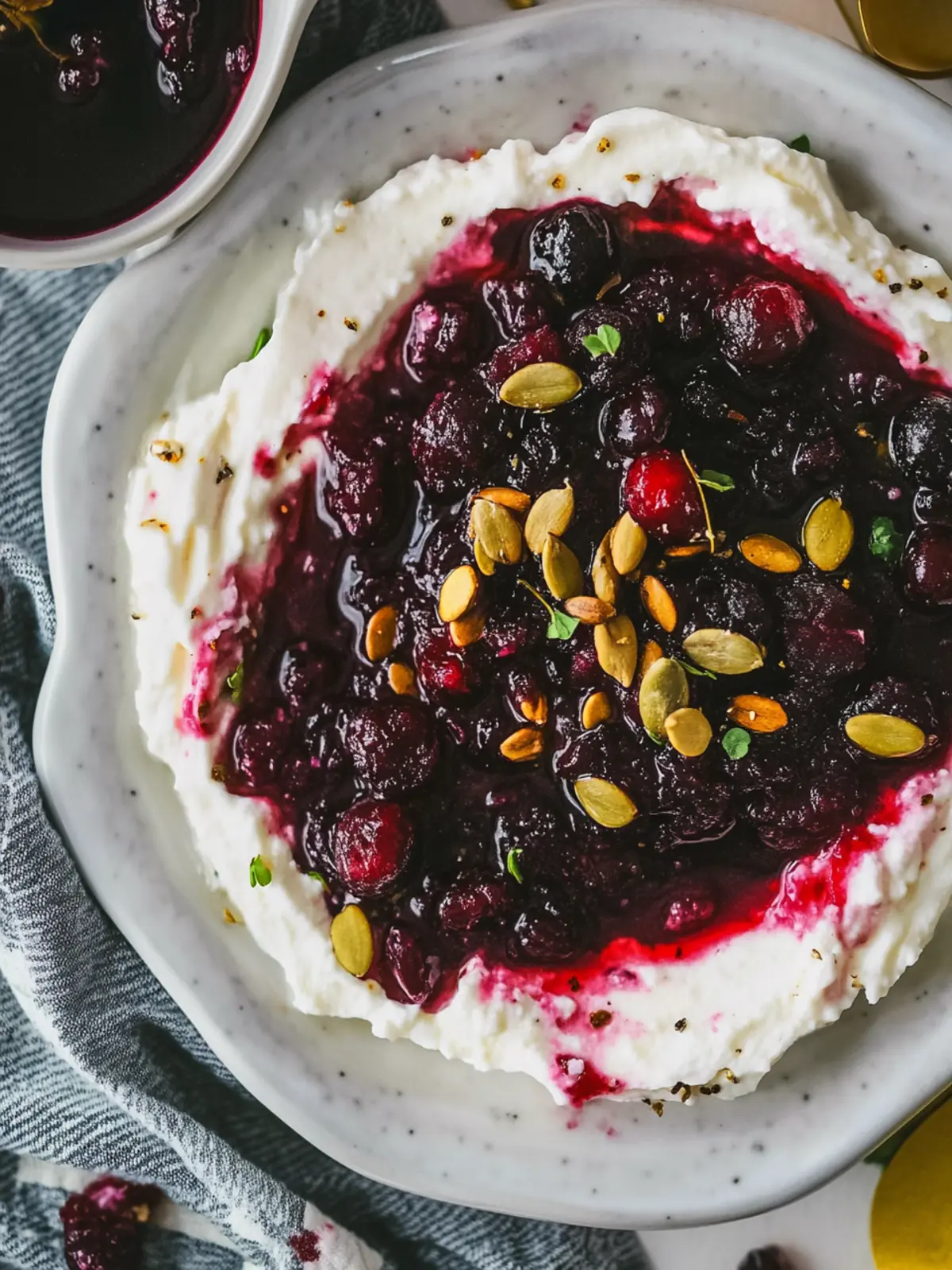 Creamy Cranberry Whipped Feta Dip for Holiday Cheer 2 Cranberry Whipped Feta Dip