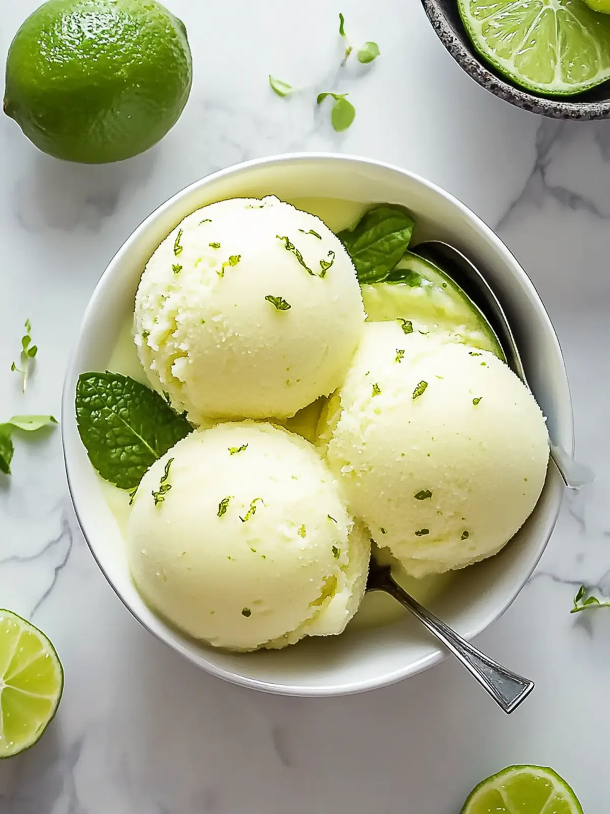 Delicious Lime Sorbet Recipe for a Refreshing Summer Treat 4 Lime Sorbet