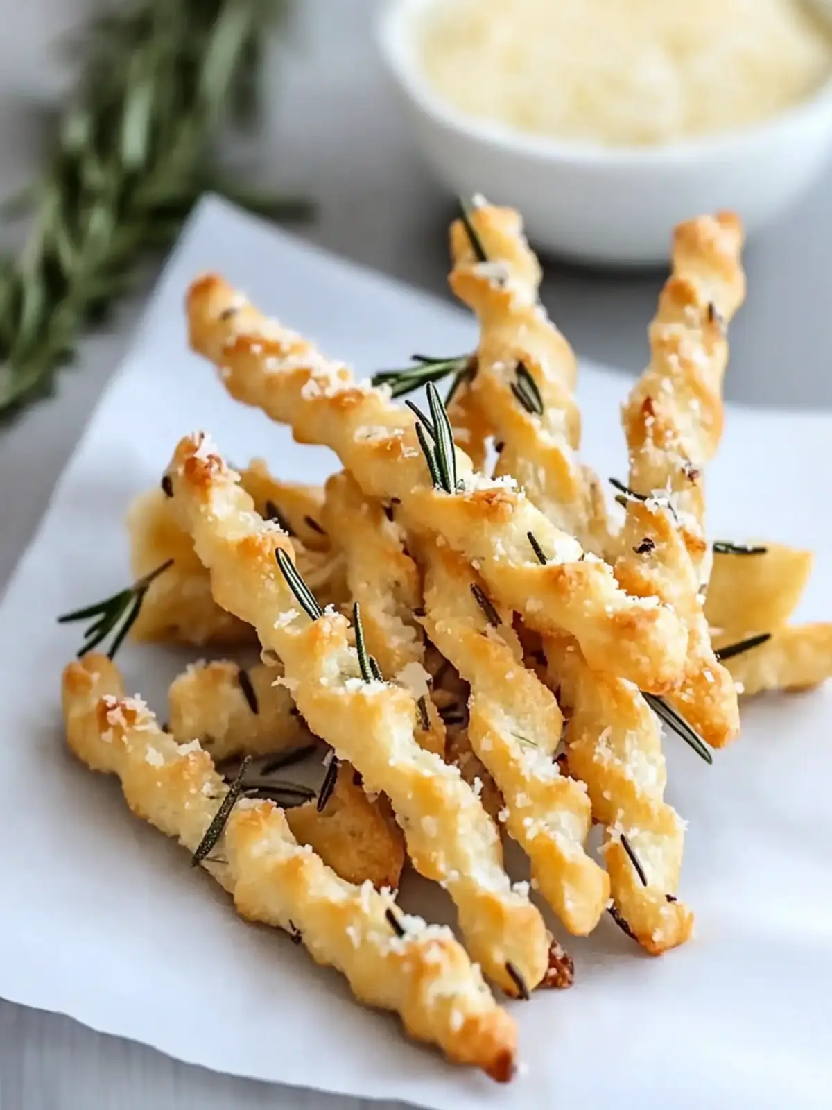Irresistible Rosemary Parmesan Cheese Straws You ll Love 4 Rosemary Parmesan Cheese Straws