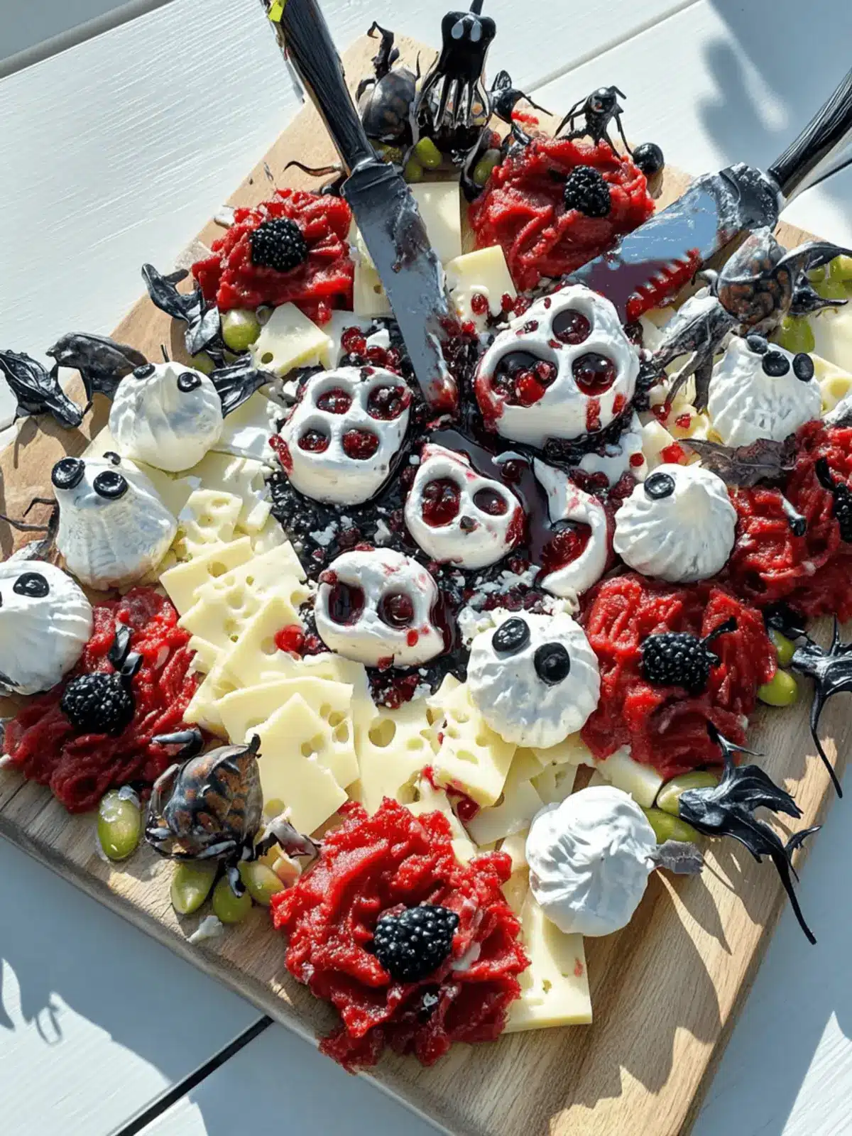 Create a Hauntingly Delicious Halloween Cheese Board in 10 Minutes 2 Halloween Cheese Board