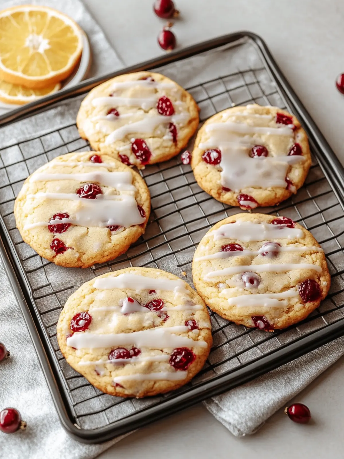 Easy Christmas Cranberry Orange Cookies for Festive Cheer 4 Christmas Cranberry Orange Cookies